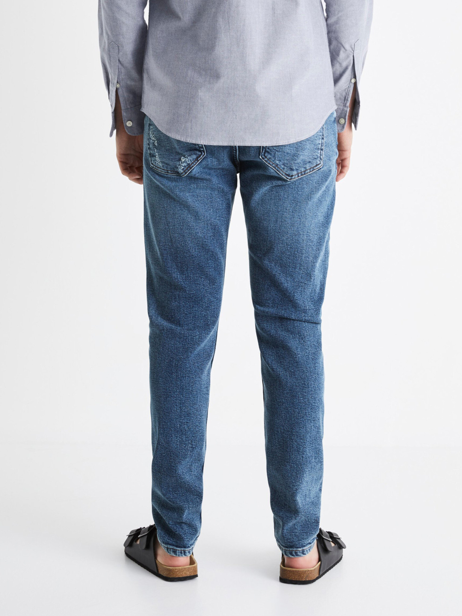 Celio C25 Bodestroys Jeans Albastru - Pled.ro