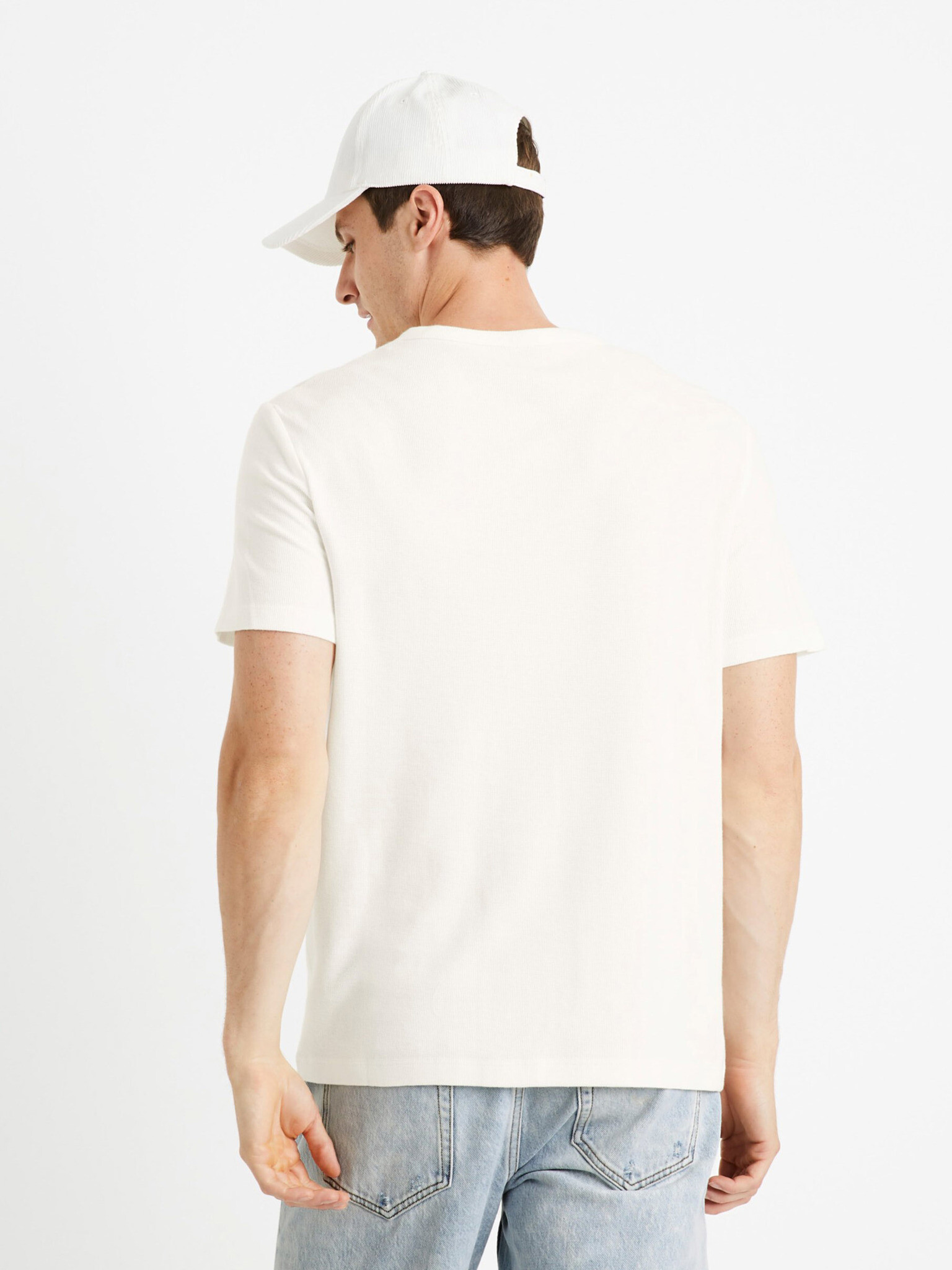 Celio Cegabble Tricou Bej - Pled.ro