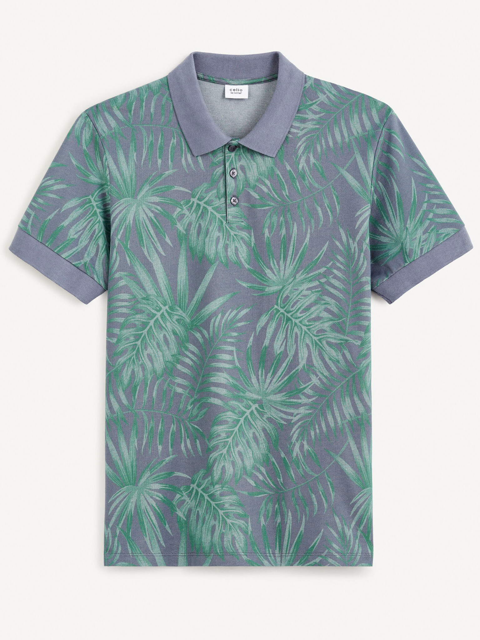 Celio Cepalm Polo Tricou Albastru - Pled.ro