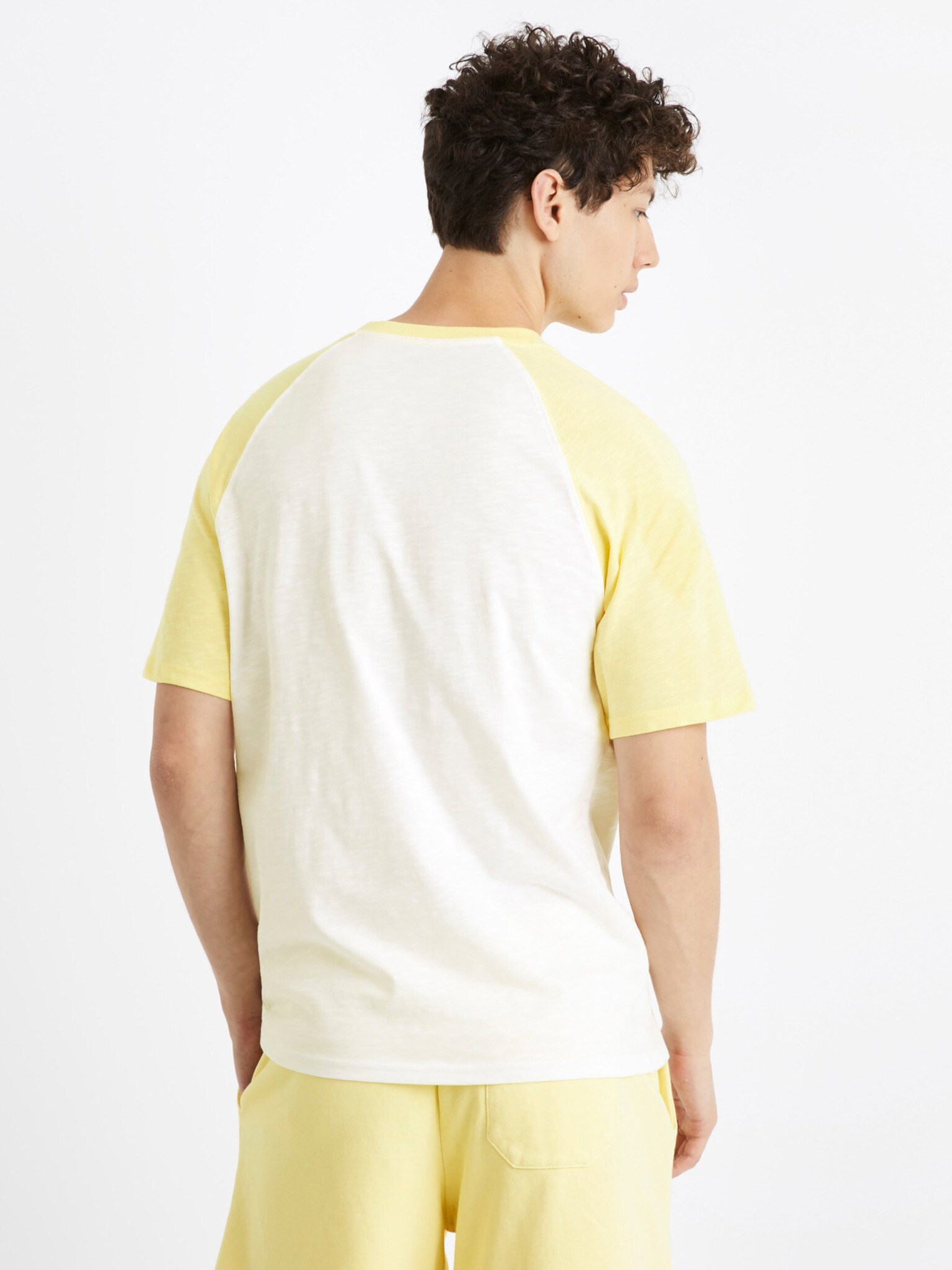 Celio Ceraglan Happiness Tricou Alb - Pled.ro