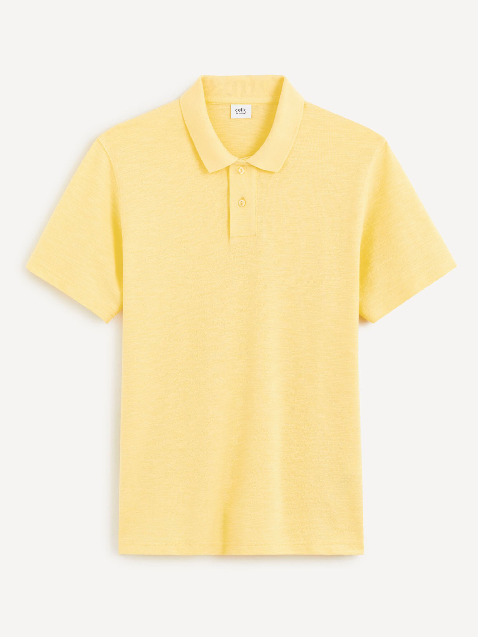 Celio Cesunny Polo Tricou Galben - Pled.ro