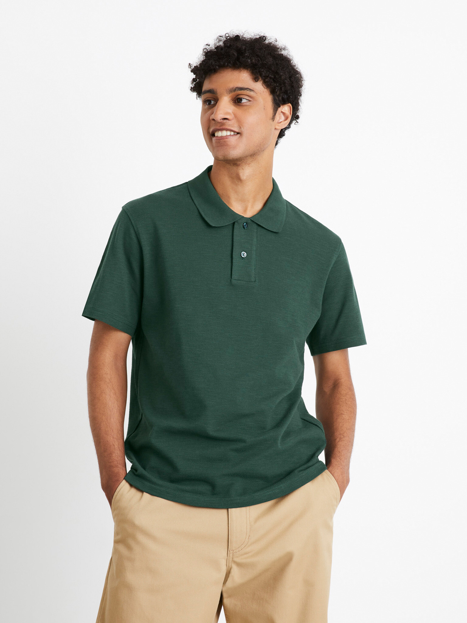 Celio Cesunny Polo Tricou Verde - Pled.ro