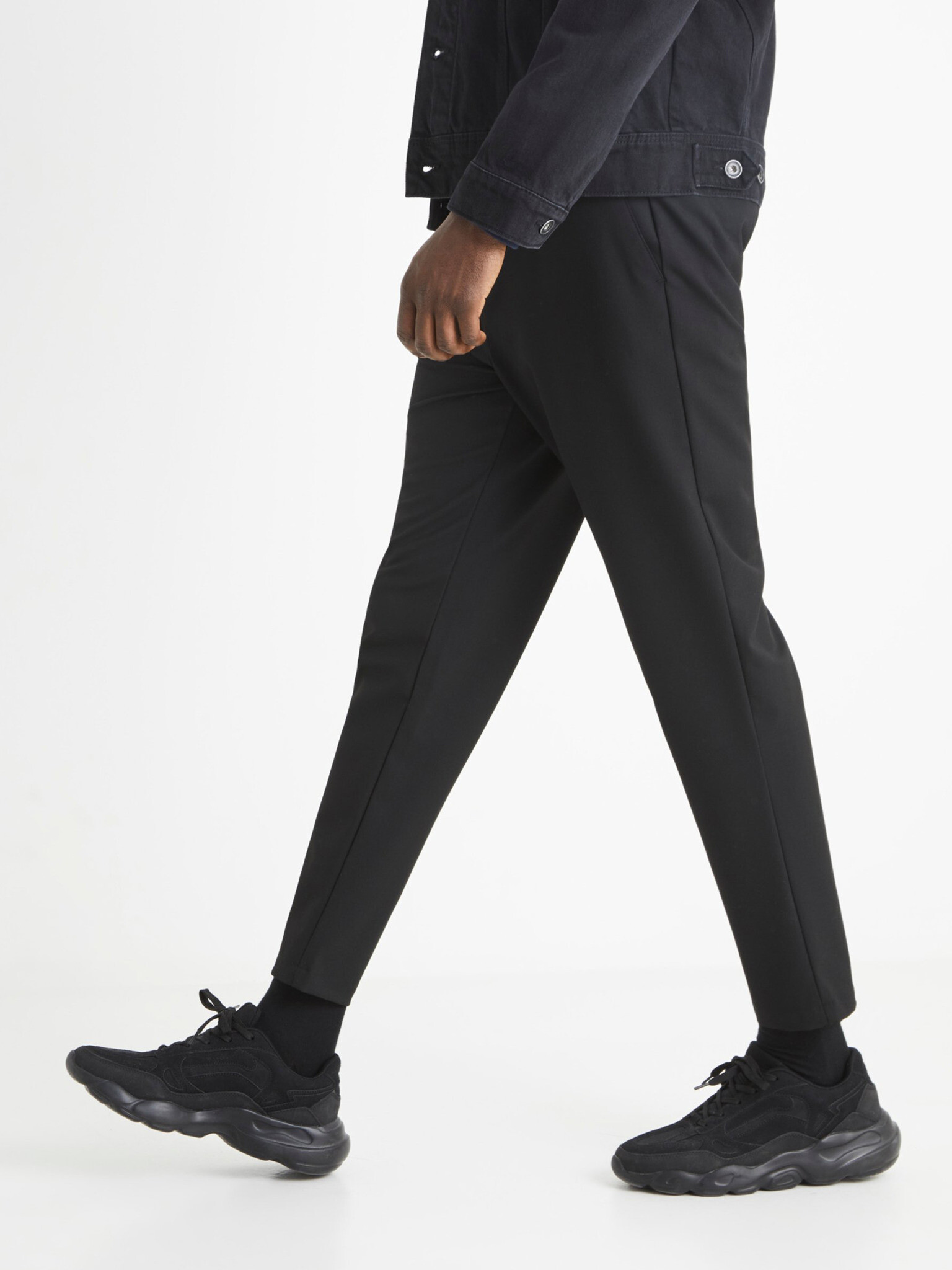 Celio Chino Pantaloni Negru - Pled.ro