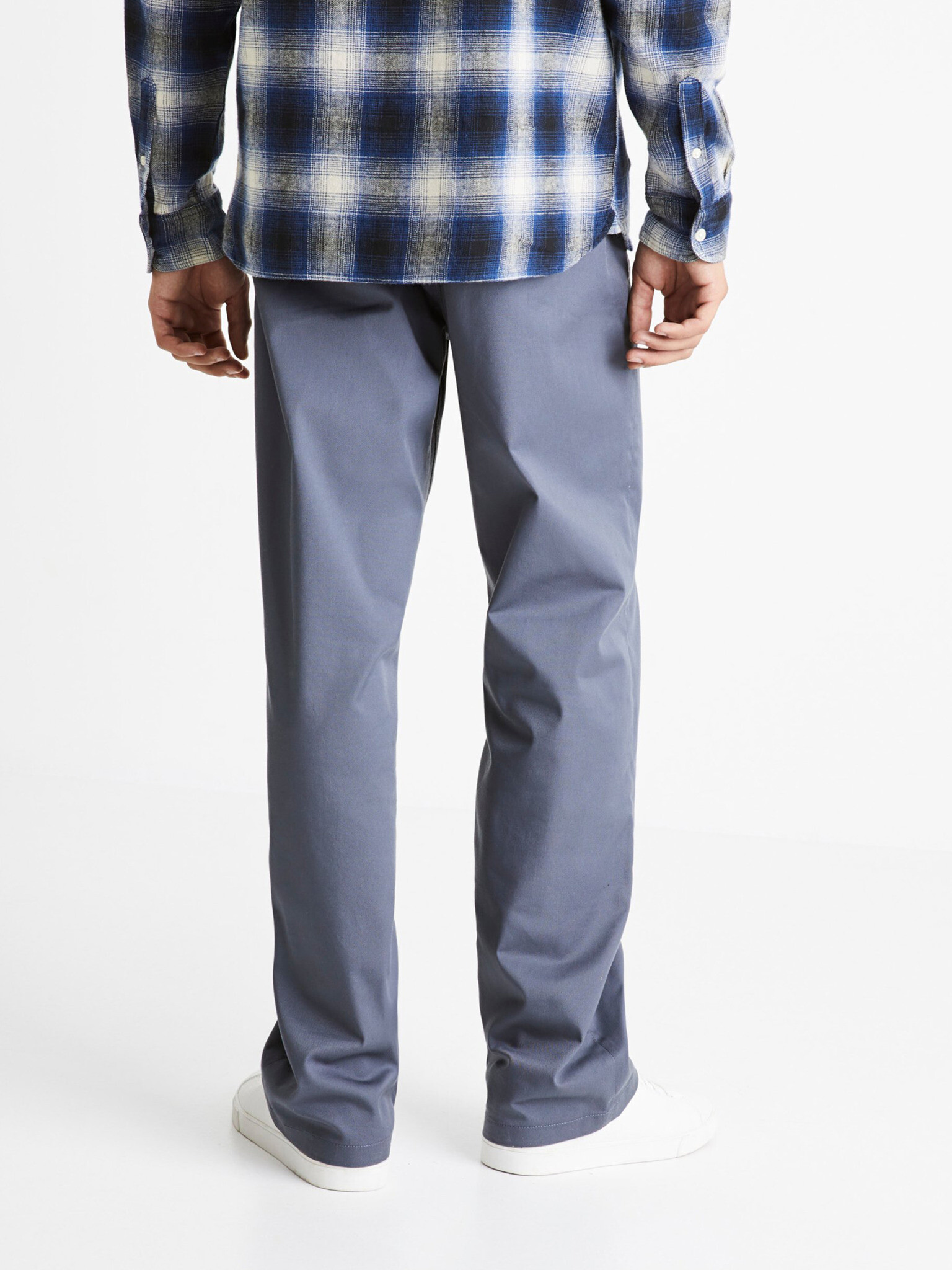 Celio Coloose1 Pantaloni Albastru - Pled.ro