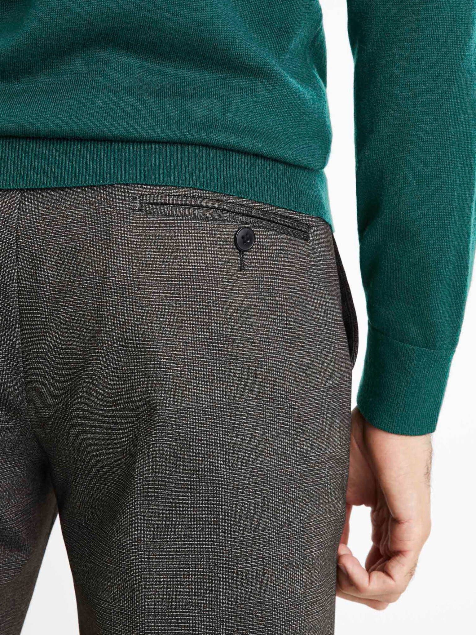 Celio Comaglia Pantaloni Gri - Pled.ro