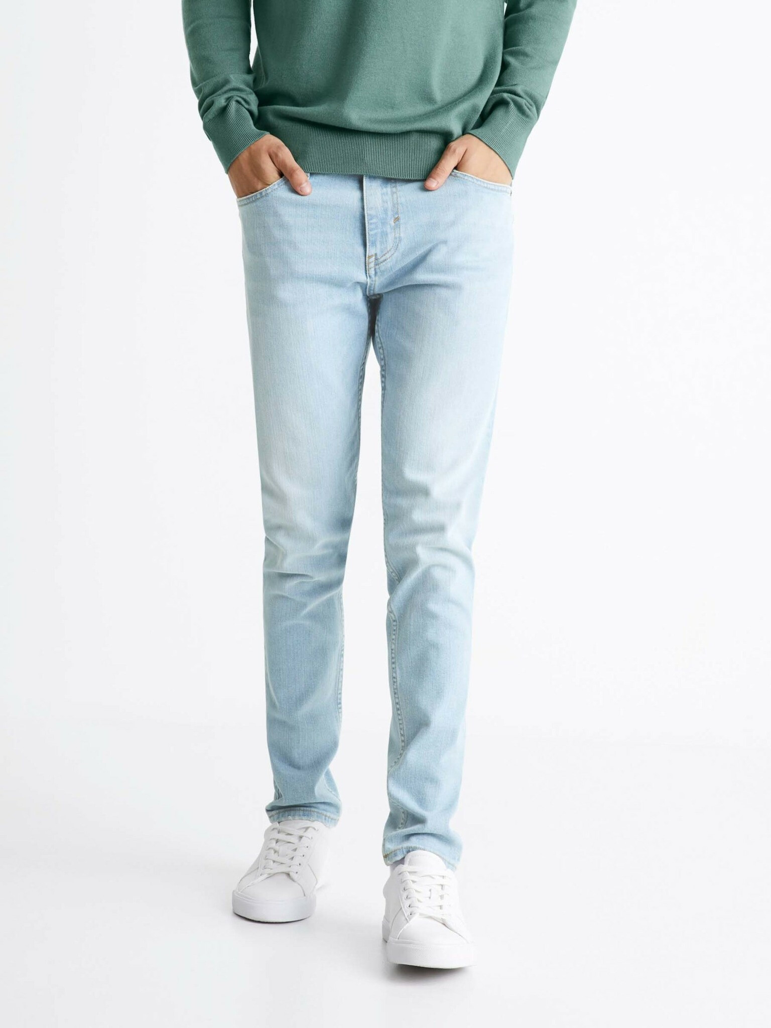 Celio Coskinny3 Jeans Albastru - Pled.ro