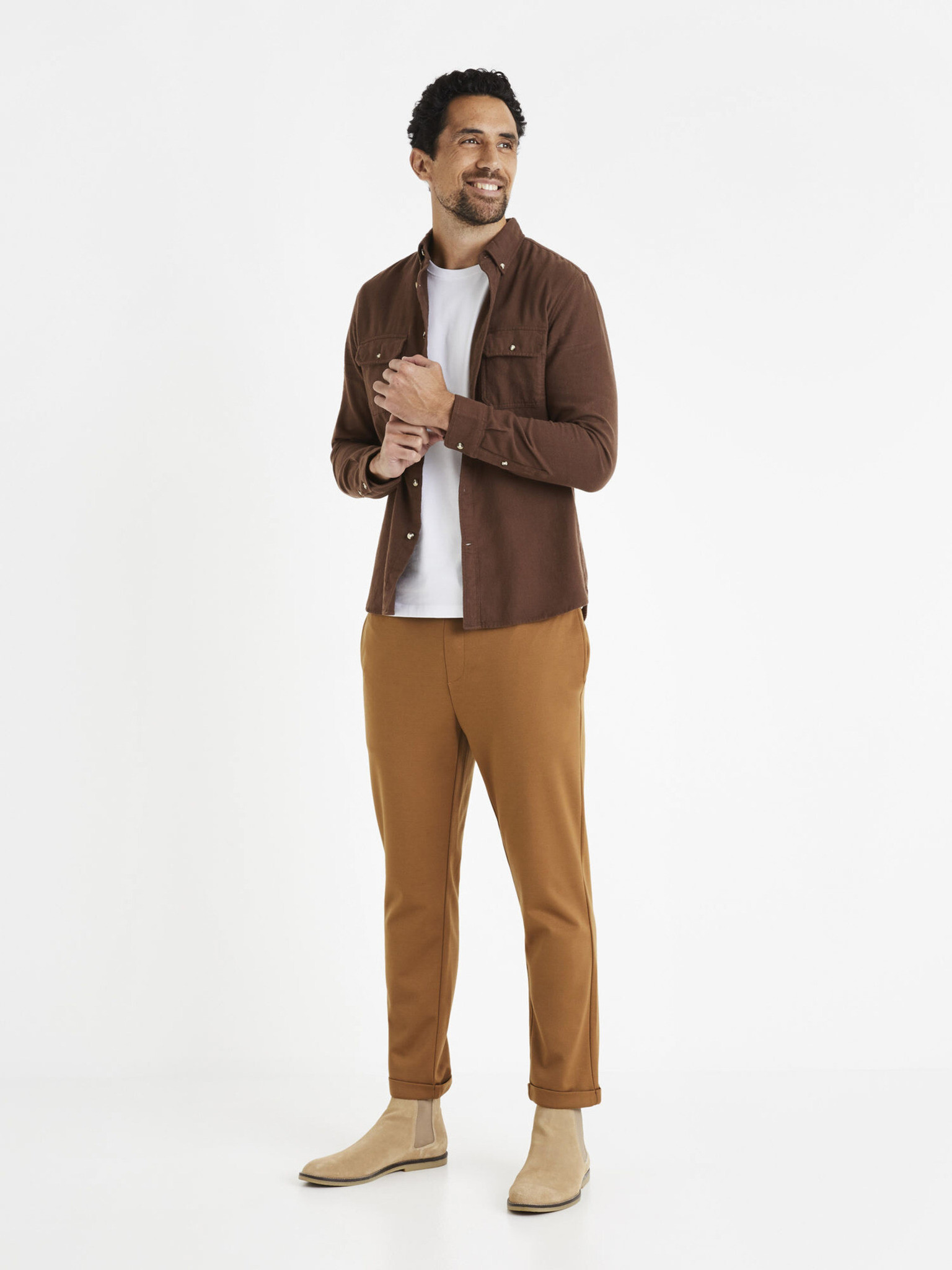 Celio Coventi Pantaloni de trening Maro - Pled.ro