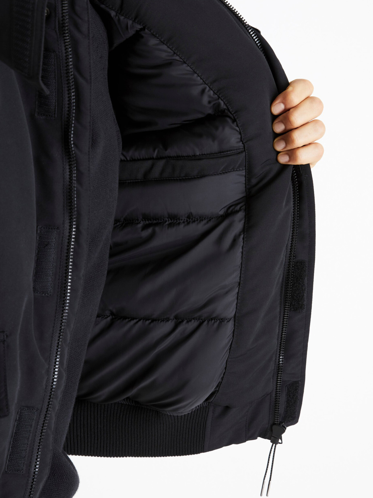 Celio Cuchunky Jachetă Negru - Pled.ro