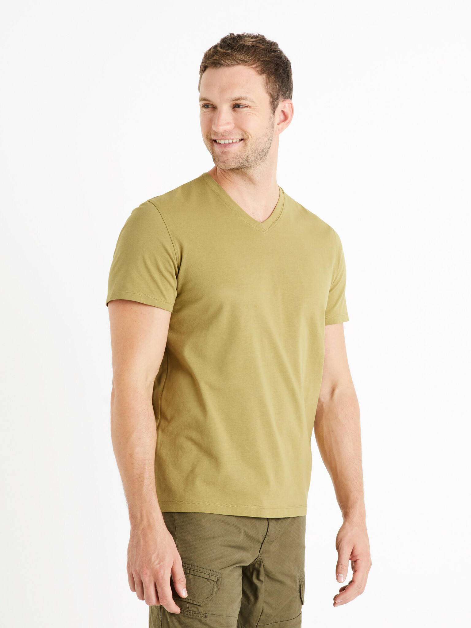 Celio Debasev Tricou Verde - Pled.ro