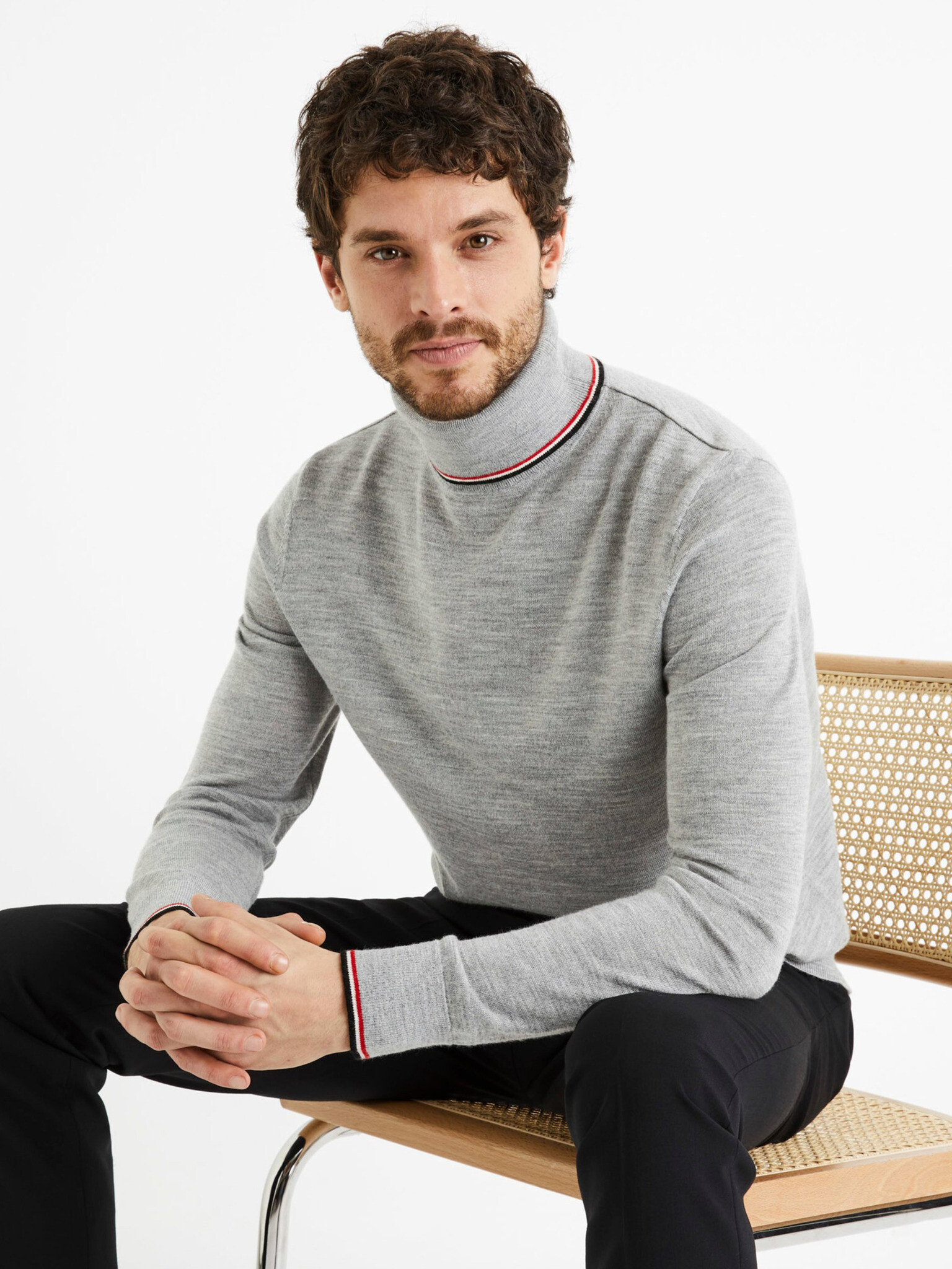 Celio Deblack Turtleneck Gri - Pled.ro