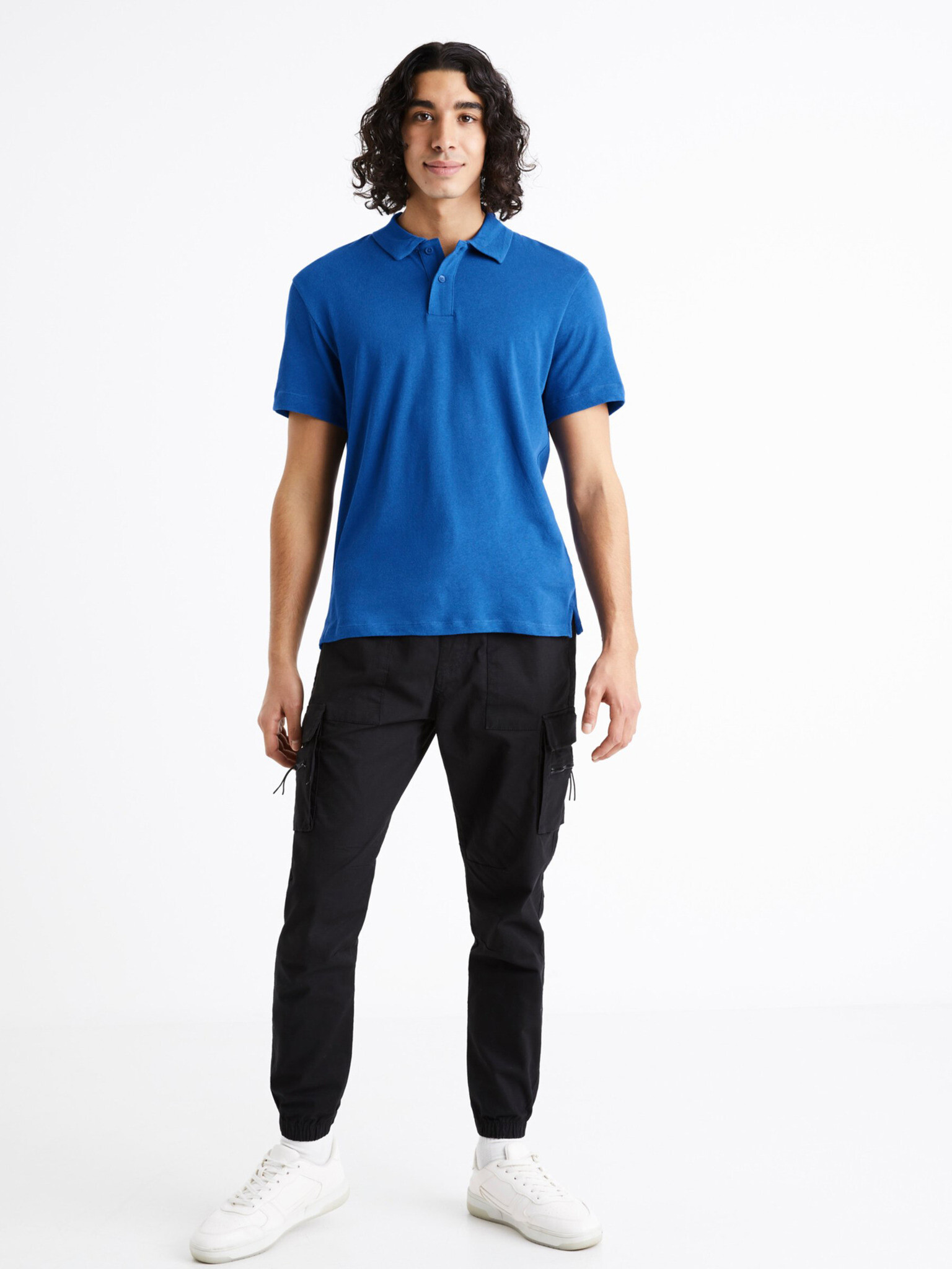 Celio Dechris Polo Tricou Albastru - Pled.ro