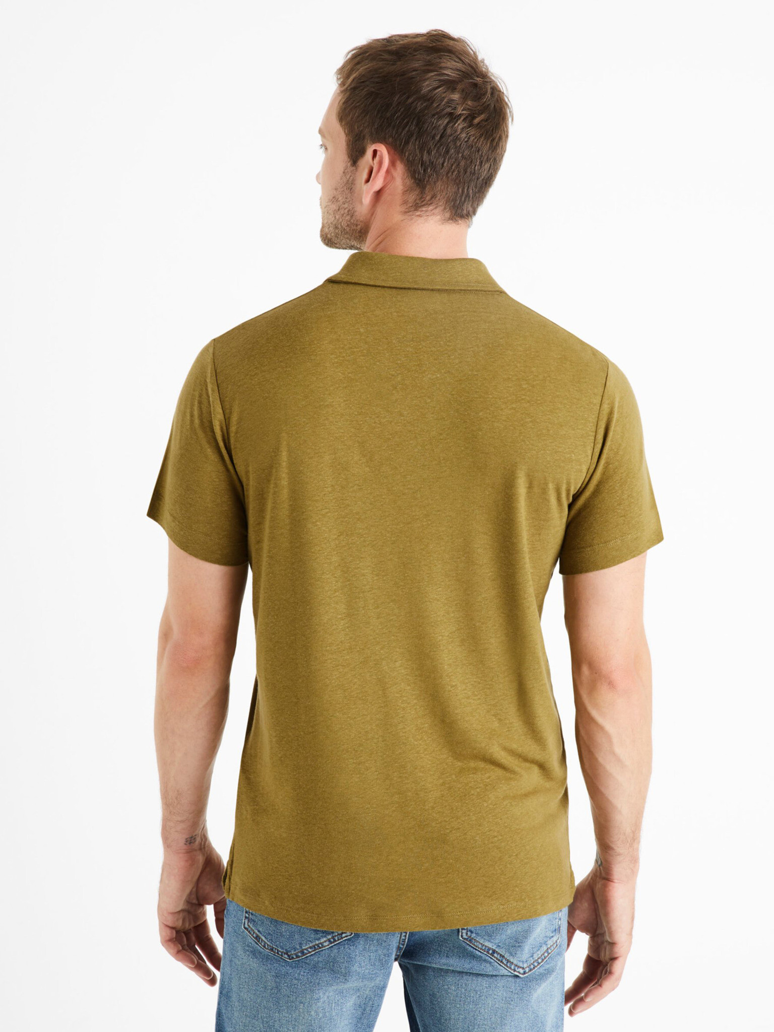 Celio Deolive Tricou Verde - Pled.ro