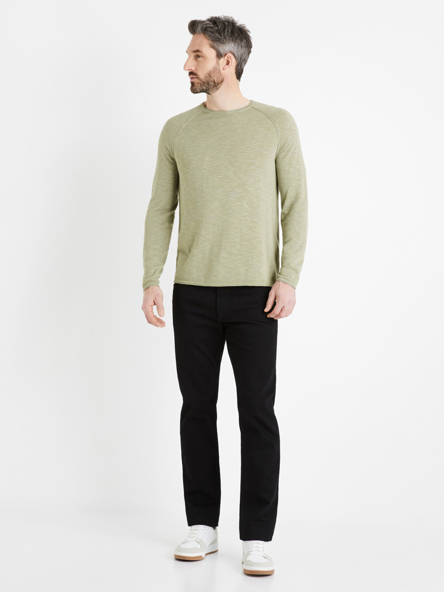 Celio Dereveur Pulover Verde - Pled.ro