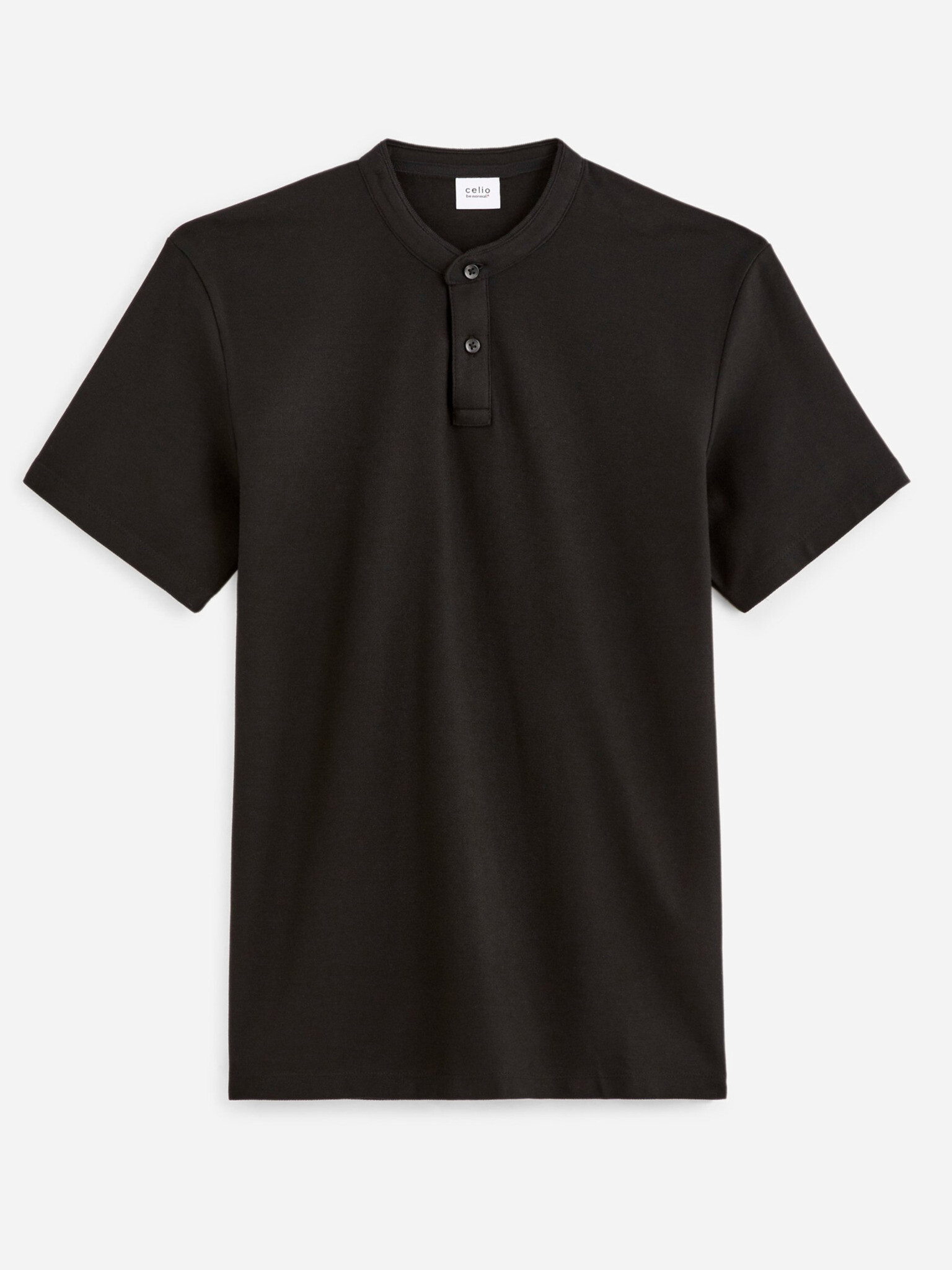 Celio Desohel Polo Tricou Negru - Pled.ro