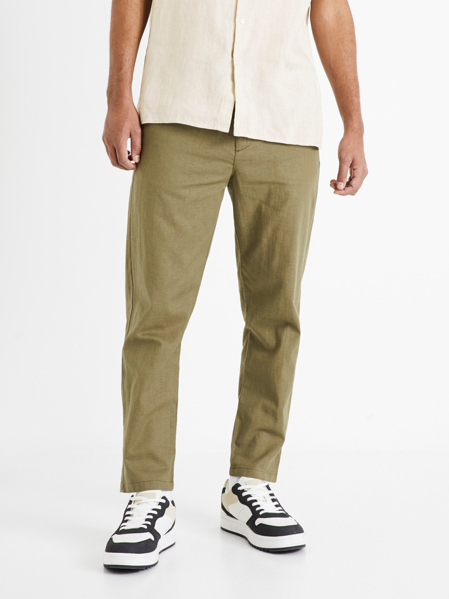 Celio Dolinco Pantaloni Verde - Pled.ro