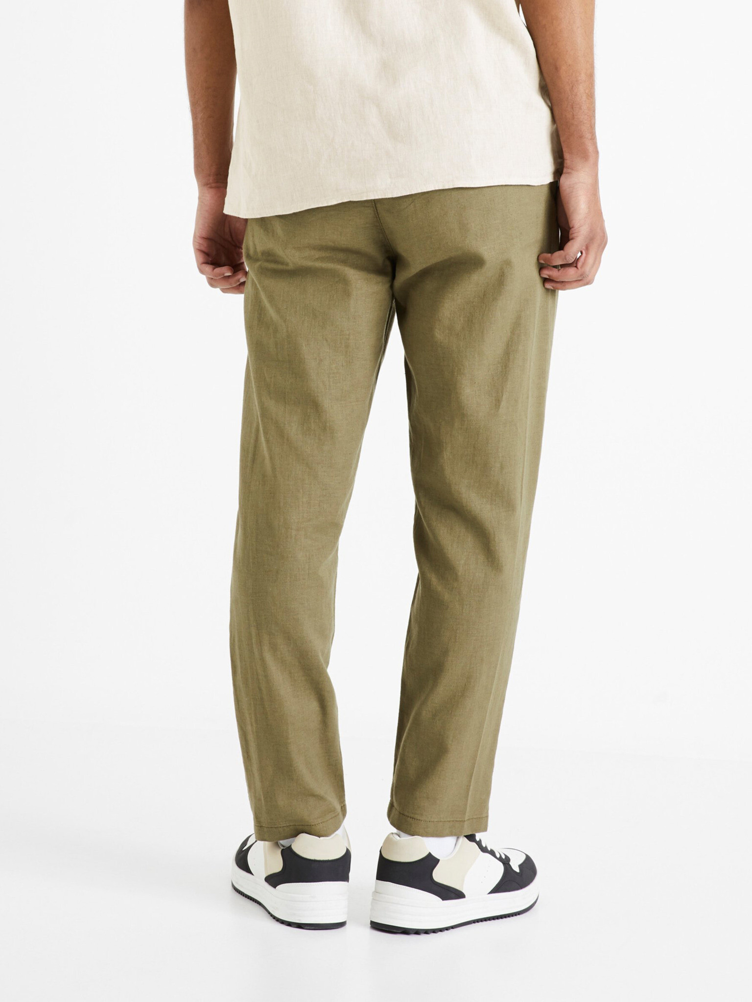 Celio Dolinco Pantaloni Verde - Pled.ro