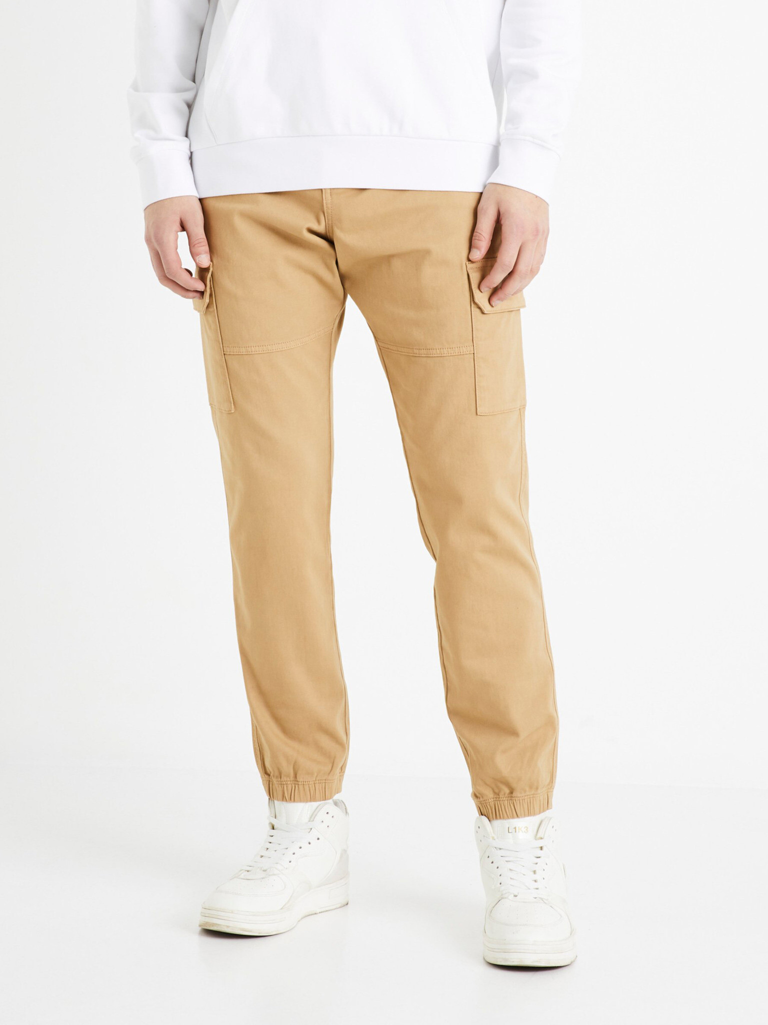 Celio Dolyte Pantaloni Bej - Pled.ro