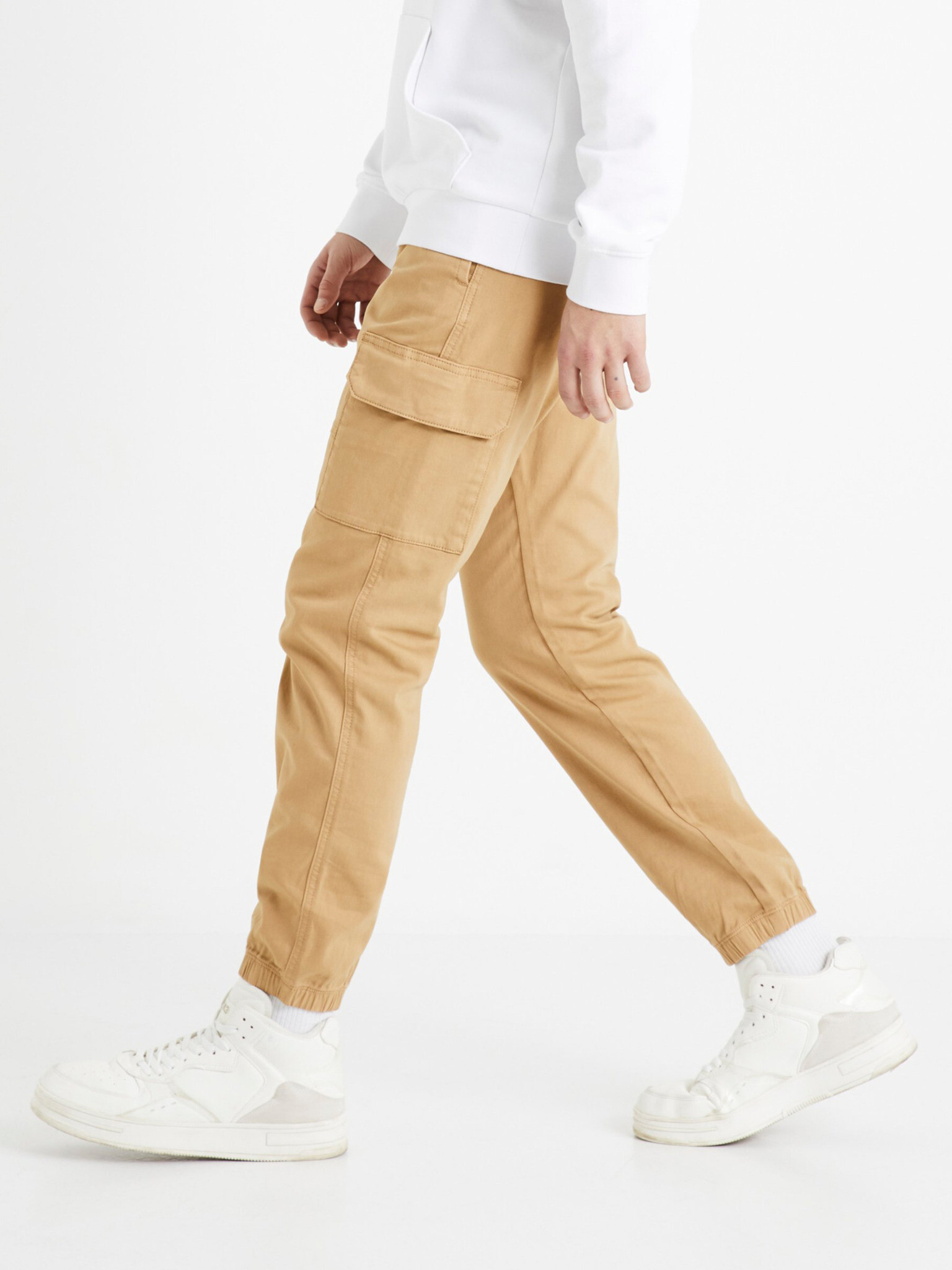 Celio Dolyte Pantaloni Bej - Pled.ro