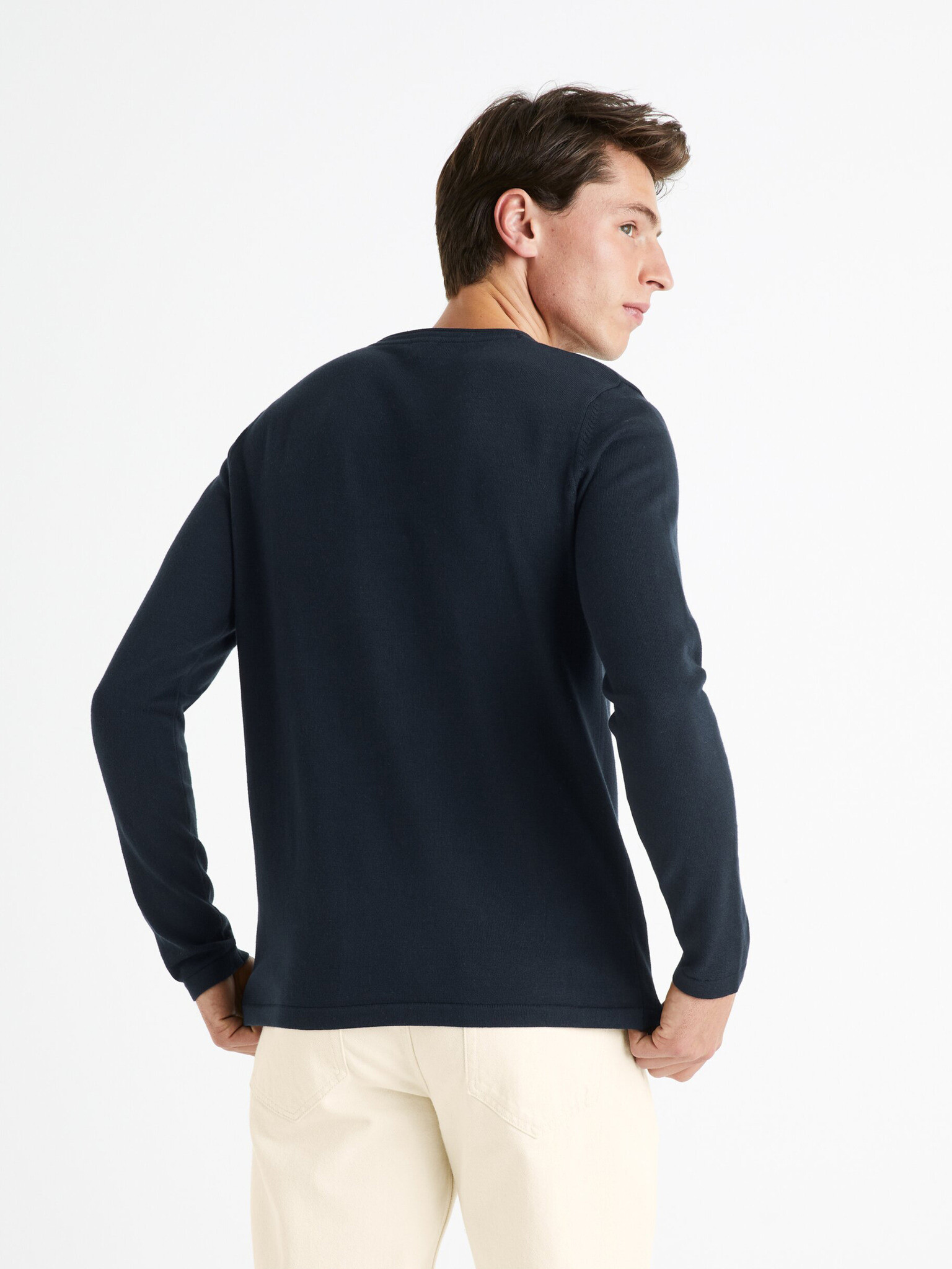 Celio Felano Pulover Albastru - Pled.ro