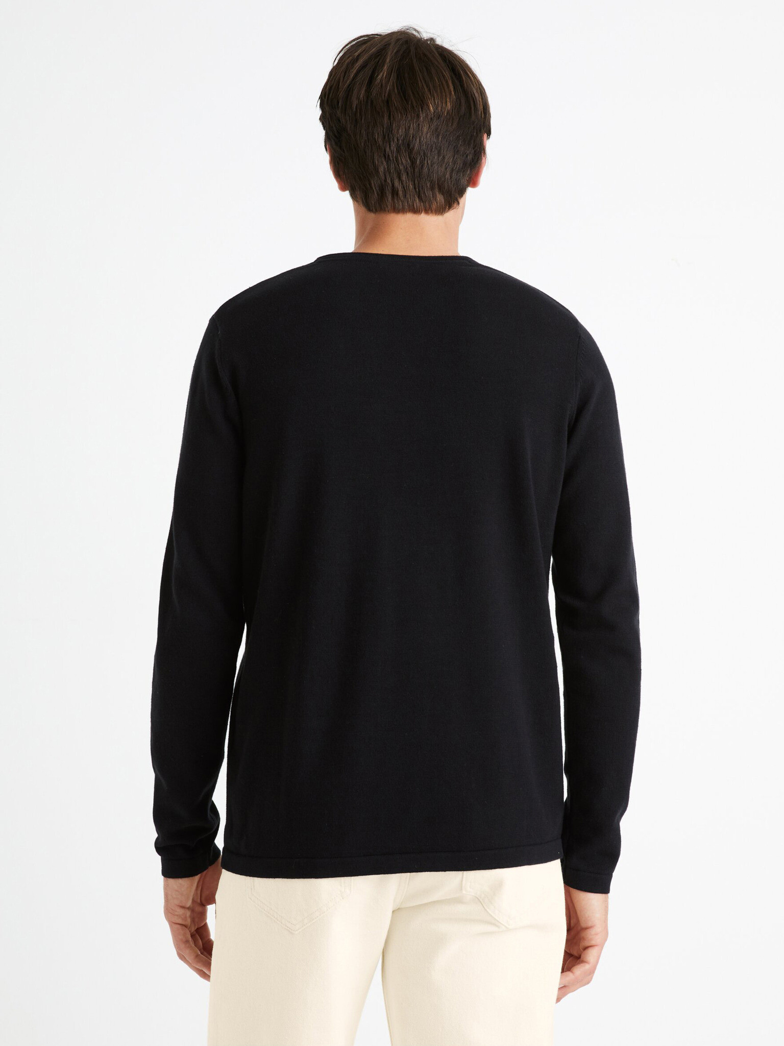 Celio Felano Pulover Negru - Pled.ro