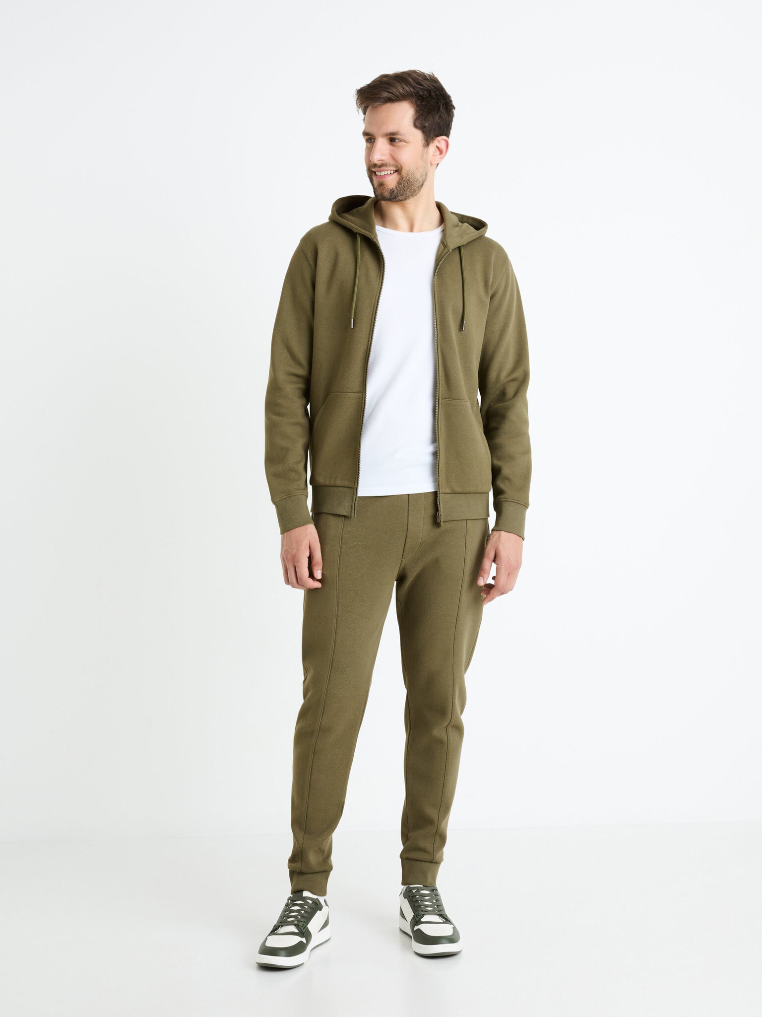 Celio Fepiquet Hanorac Verde - Pled.ro