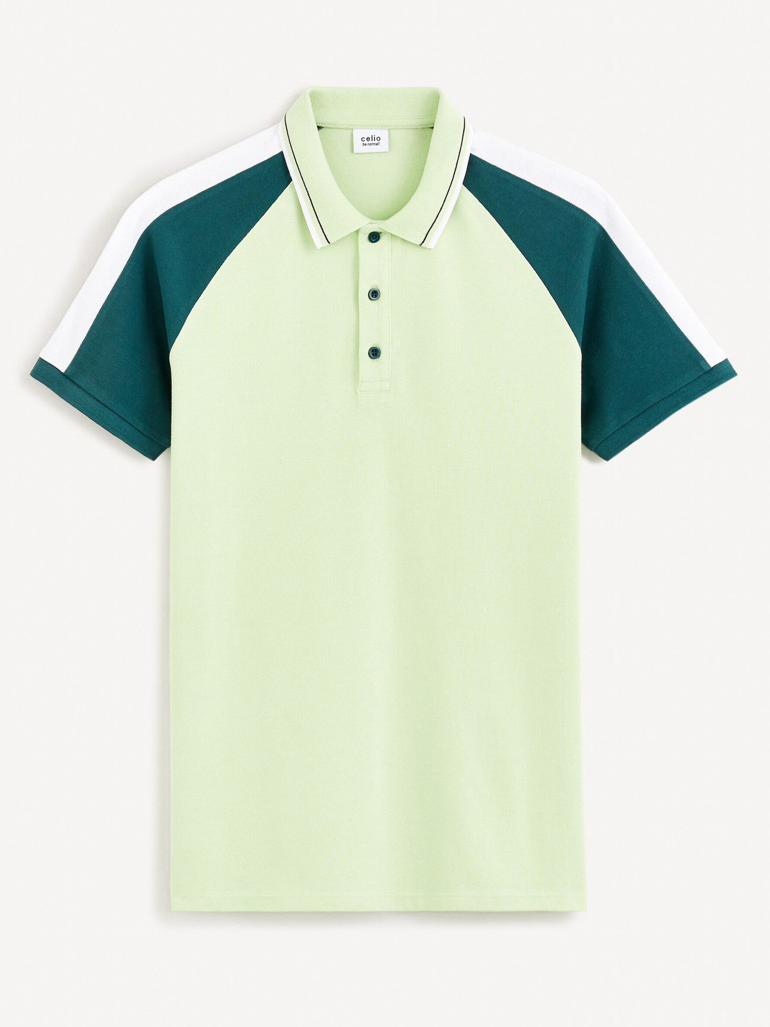 Celio Feprima Tricou Verde - Pled.ro