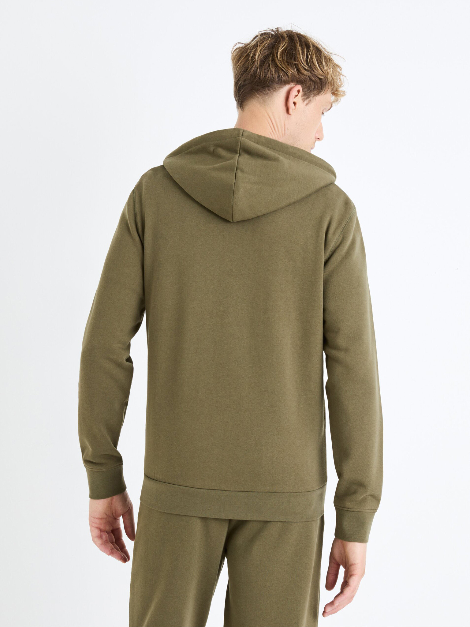 Celio Fethree Hanorac Verde - Pled.ro