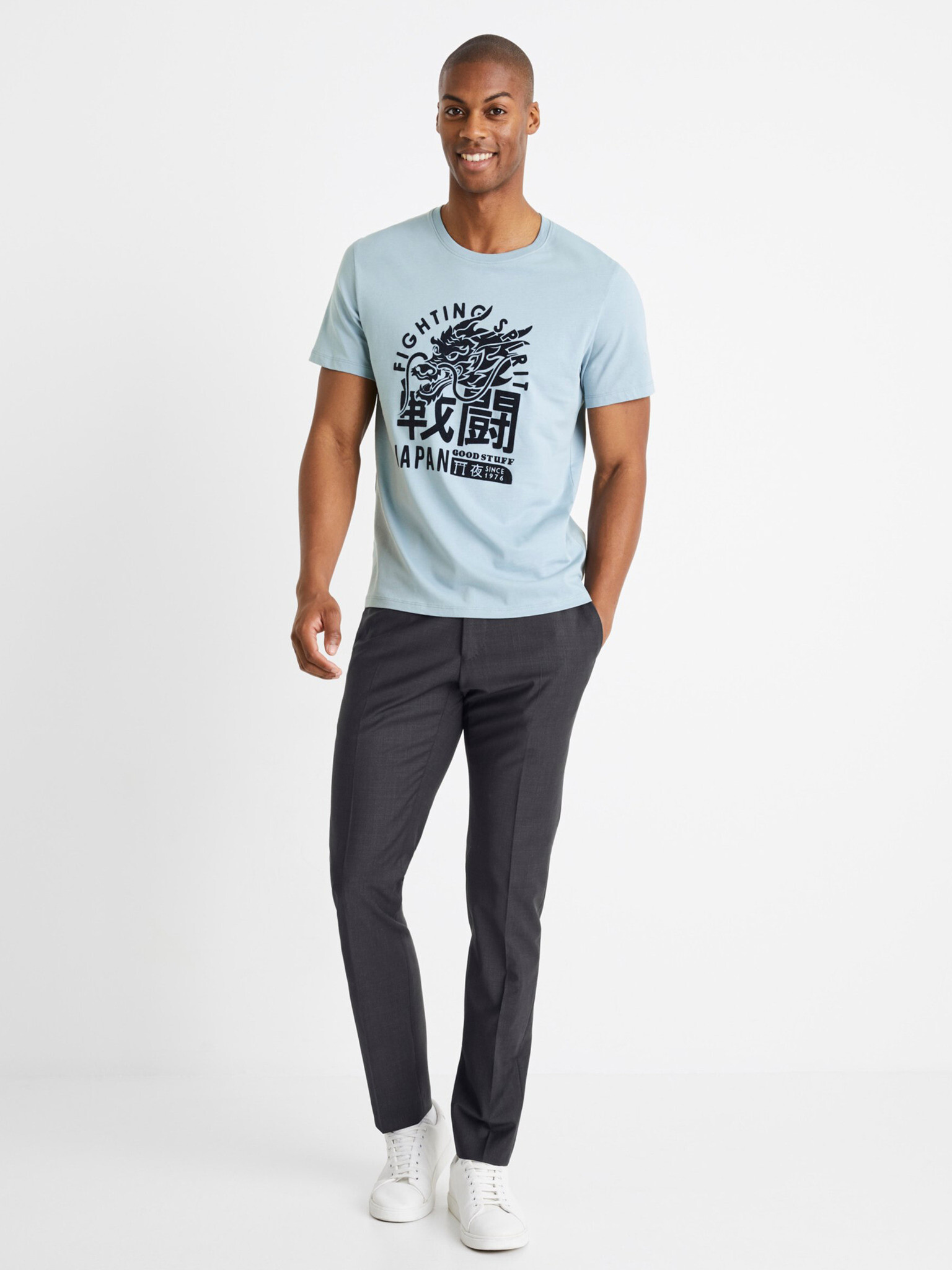 Celio Fighting Spirit Cejapa Tricou Albastru - Pled.ro