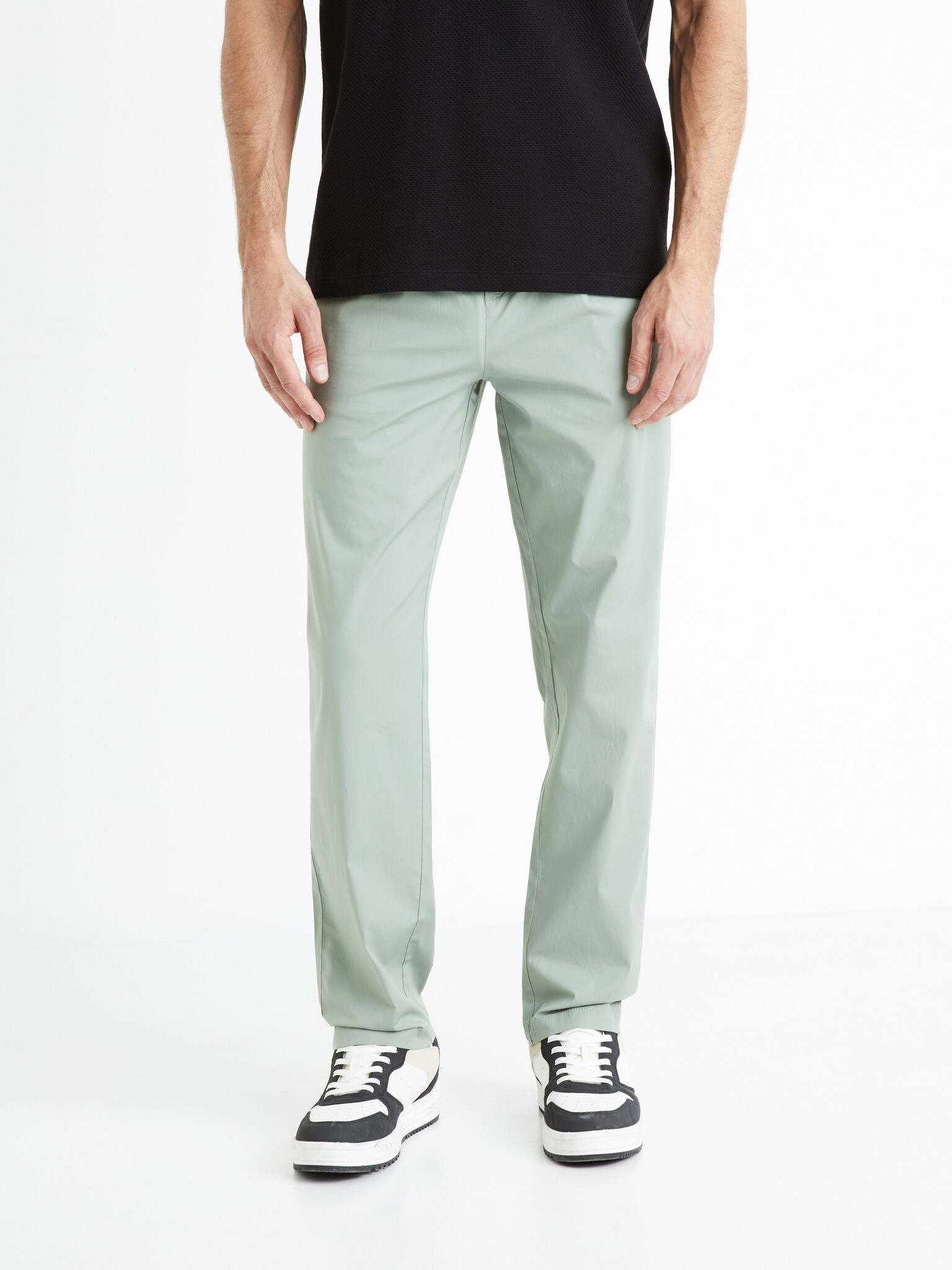 Celio Fochi Chino Pantaloni Gri - Pled.ro