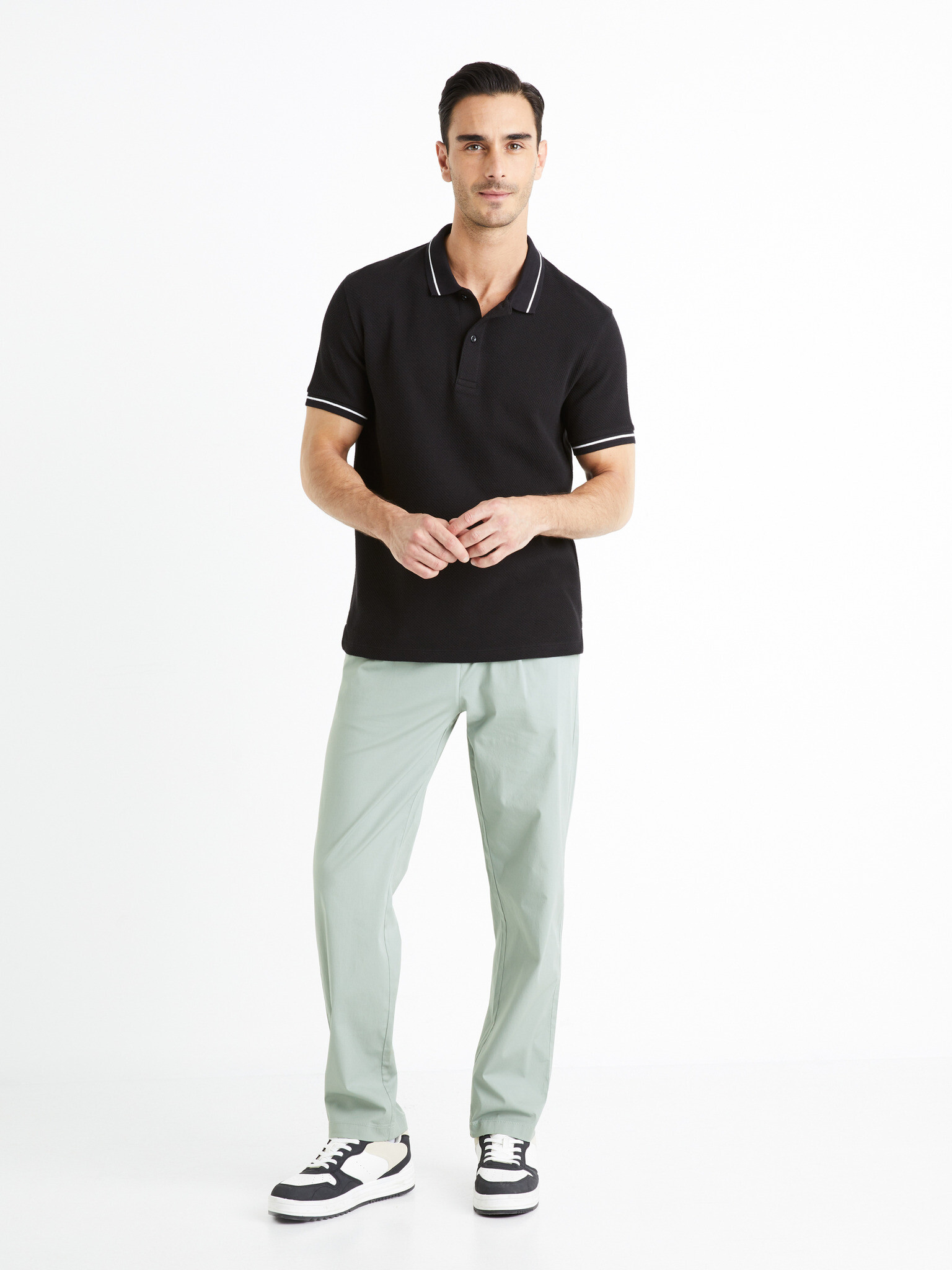 Celio Fochi Chino Pantaloni Gri - Pled.ro