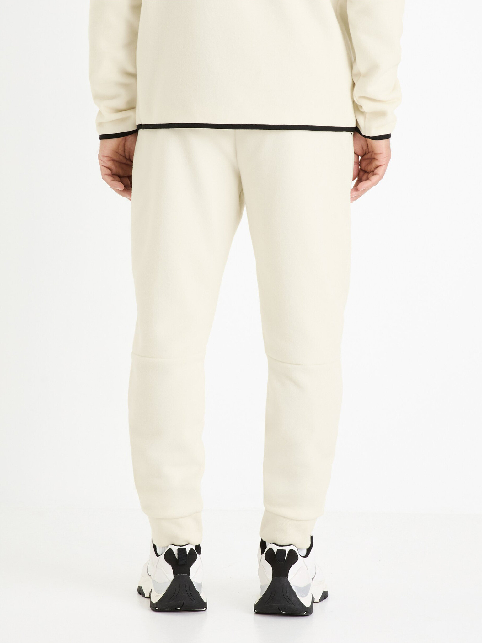 Celio Focoldyoke Pantaloni de trening Alb - Pled.ro