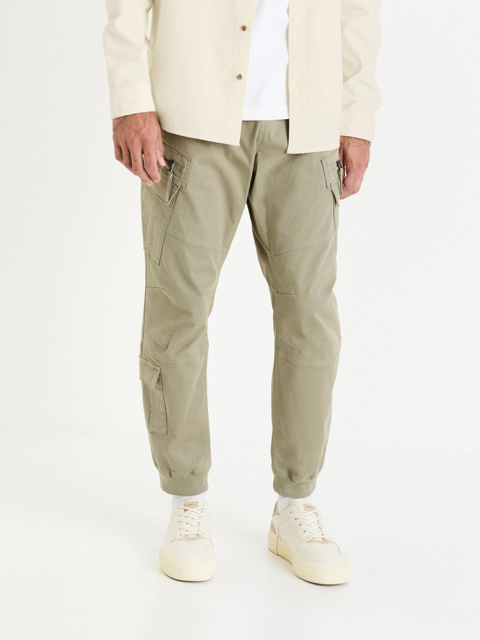 Celio Focoton Pantaloni Verde - Pled.ro