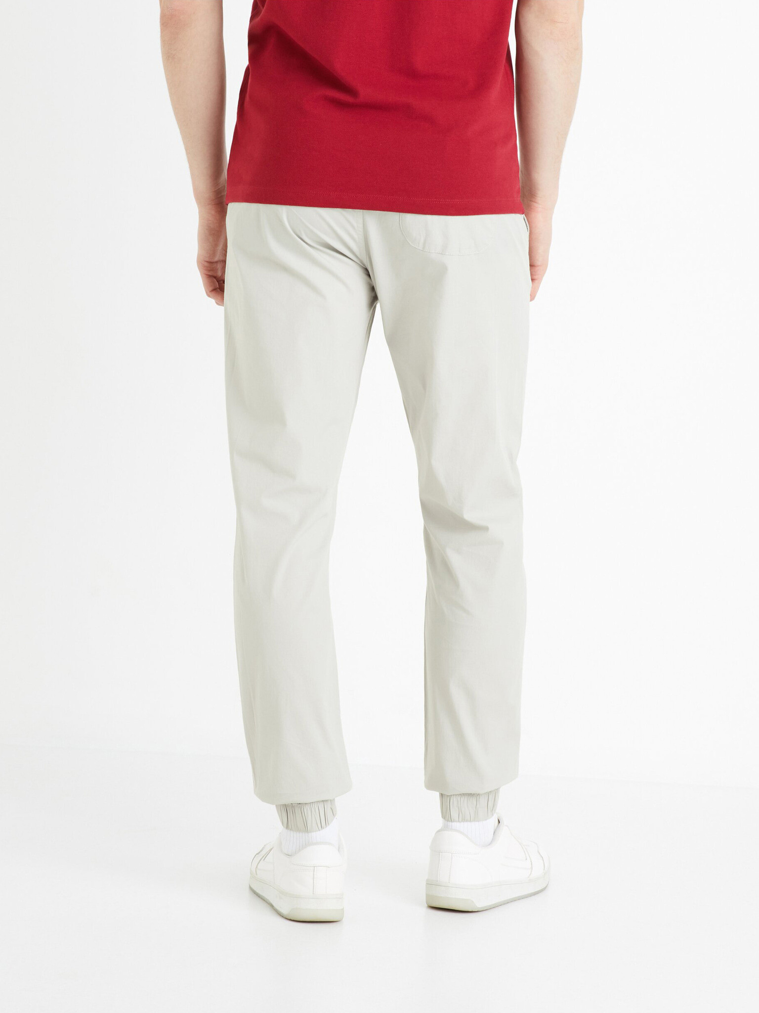 Celio Focyrus Pantaloni Gri - Pled.ro