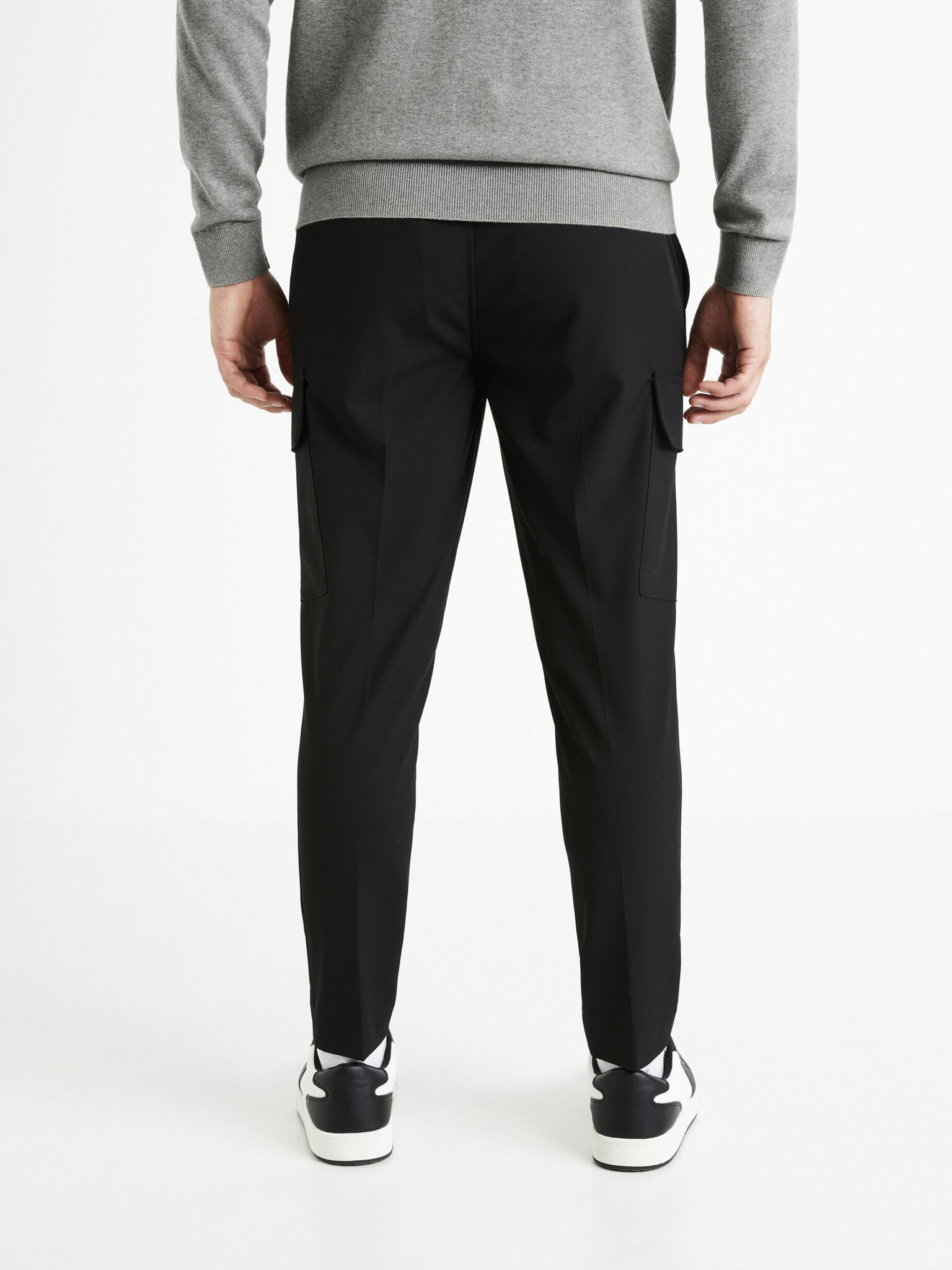 Celio Fogo Pantaloni de trening Negru - Pled.ro