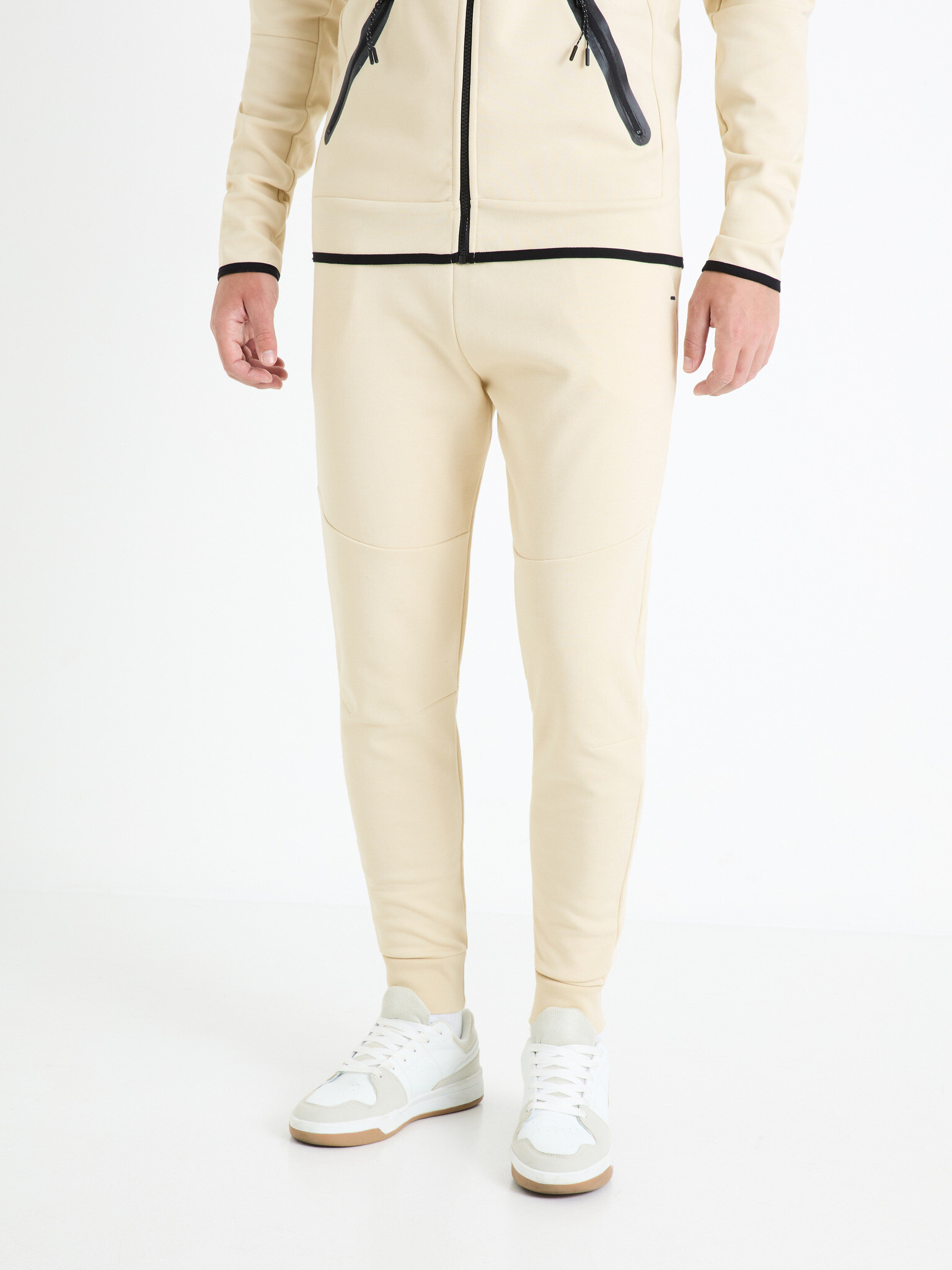 Celio Fonewyoke Pantaloni de trening Alb - Pled.ro