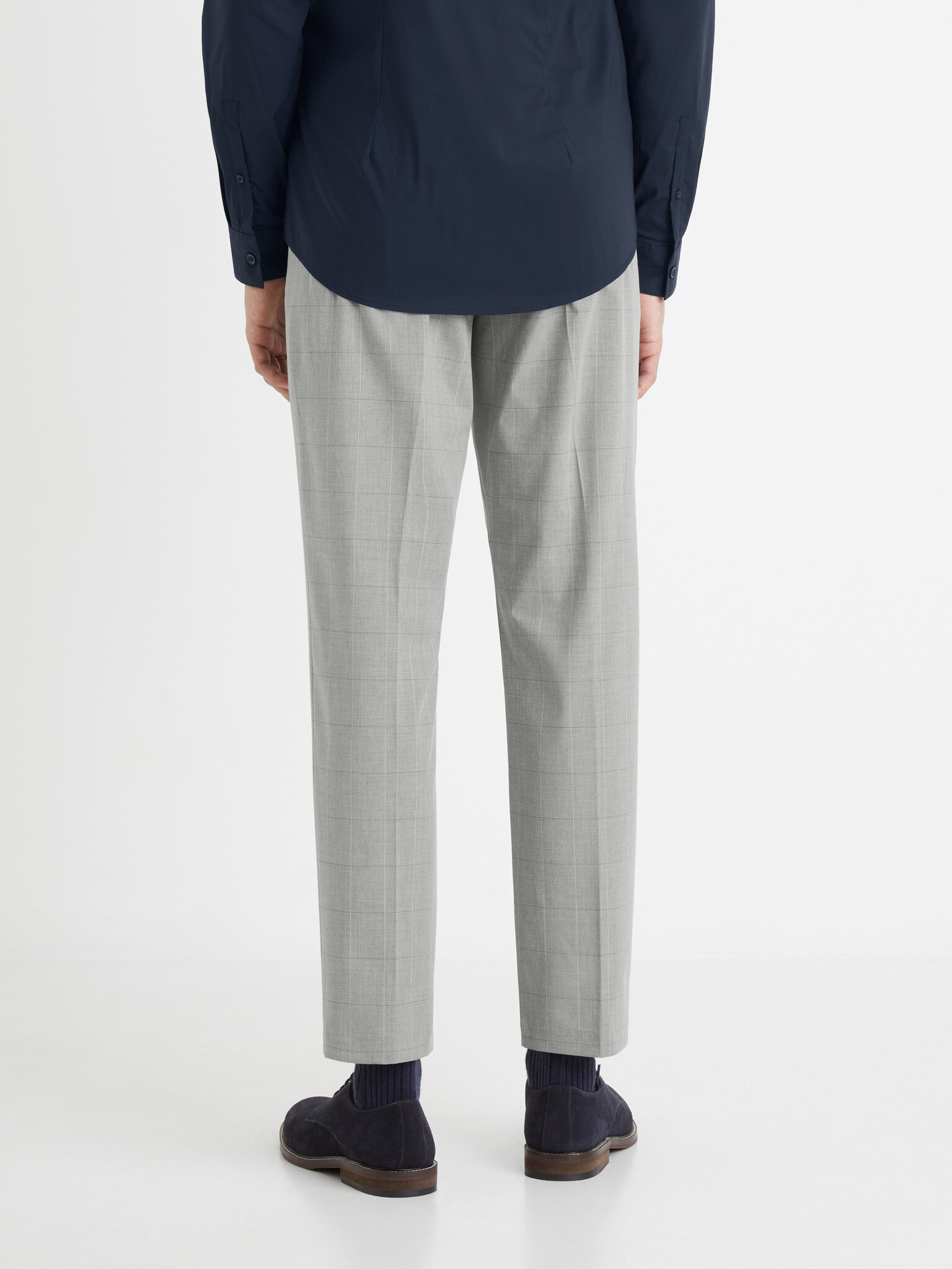 Celio Fonoel Pantaloni Gri - Pled.ro