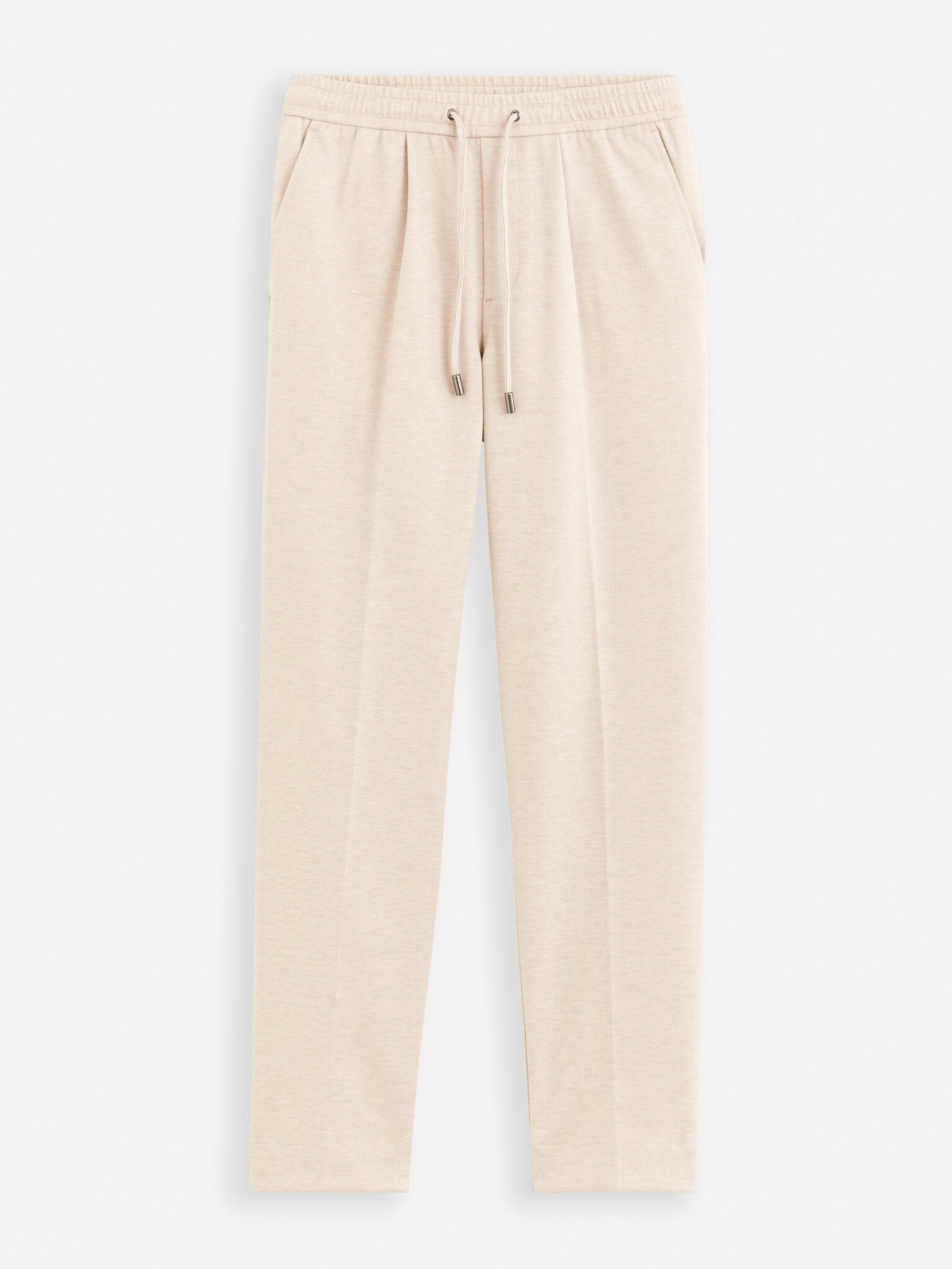 Celio Fopick Pantaloni Alb - Pled.ro