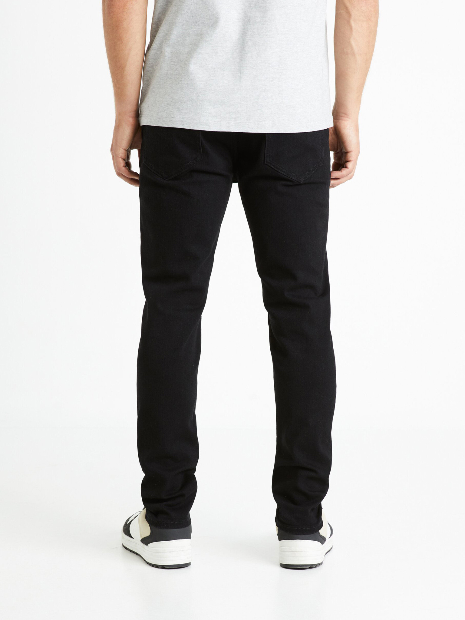 Celio Foslim Jeans Negru - Pled.ro