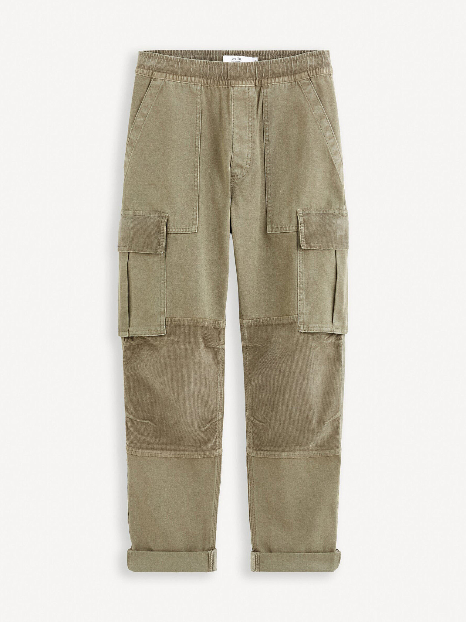 Celio Fovelour Pantaloni Verde - Pled.ro