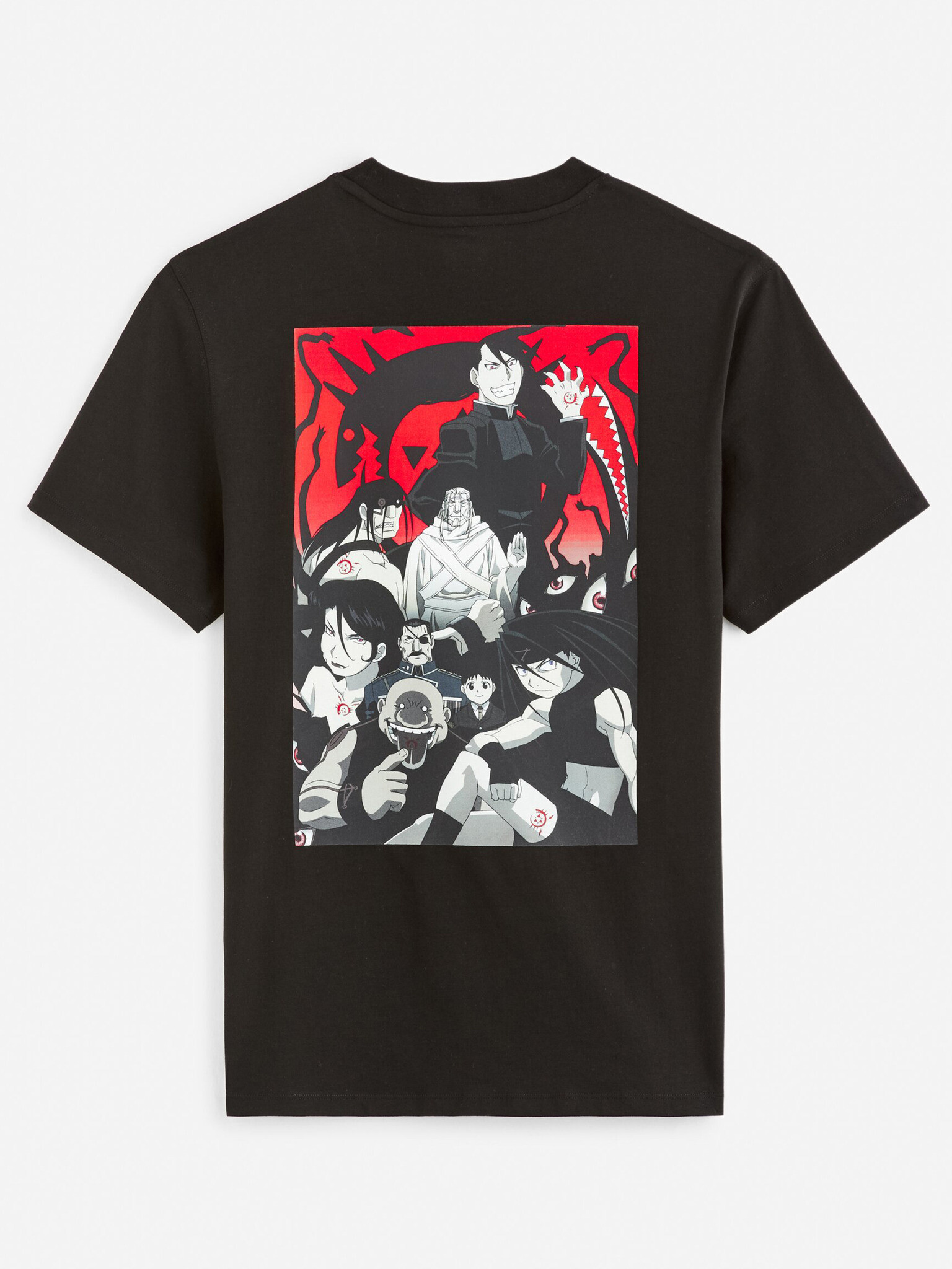 Celio Fullmetal Alchemist Tricou Negru - Pled.ro