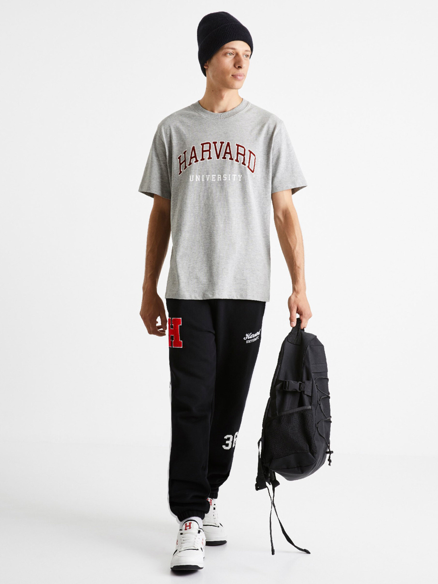 Celio Harvard University Tricou Gri - Pled.ro