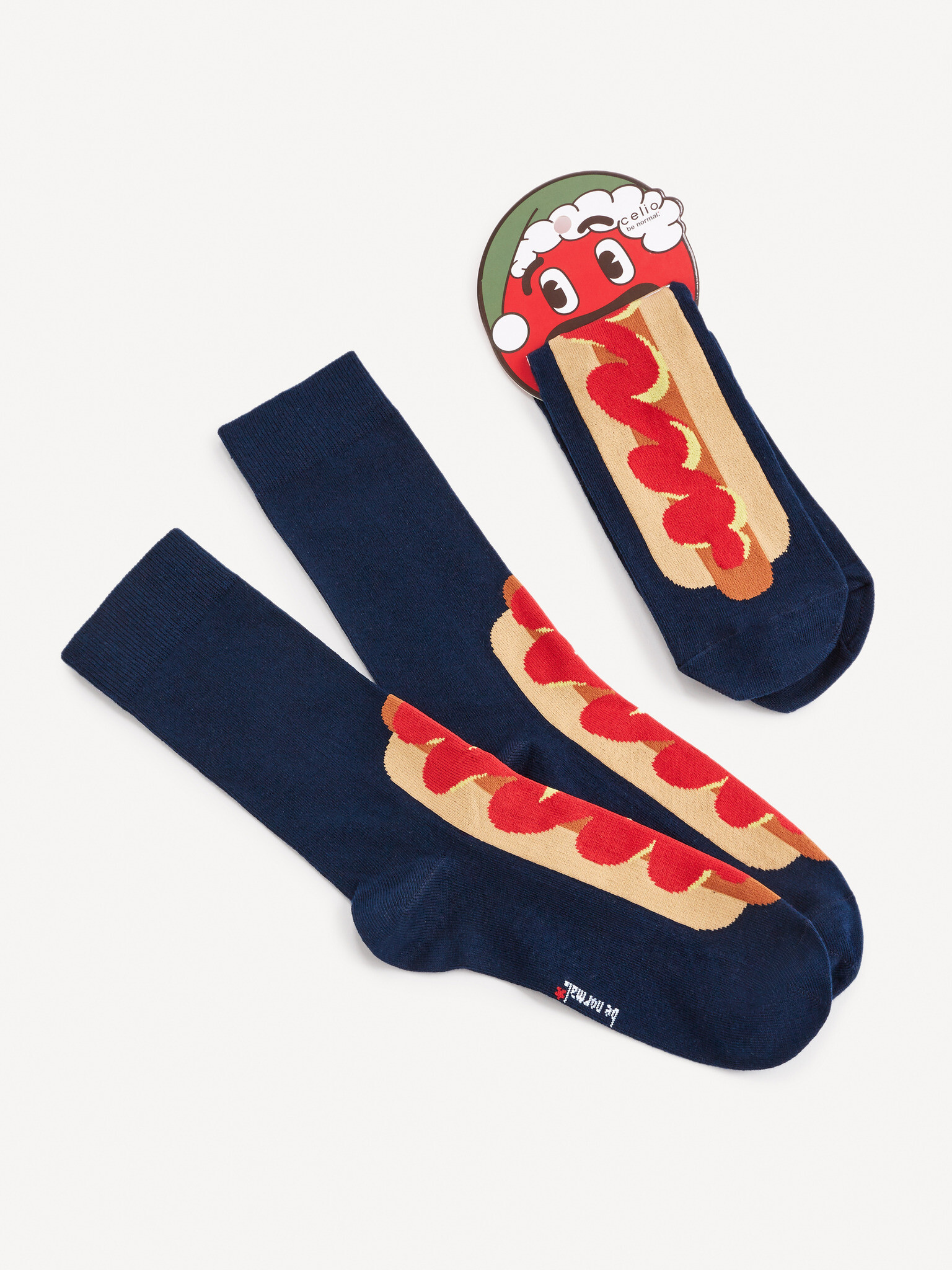 Celio Hot Dog Șosete Albastru - Pled.ro