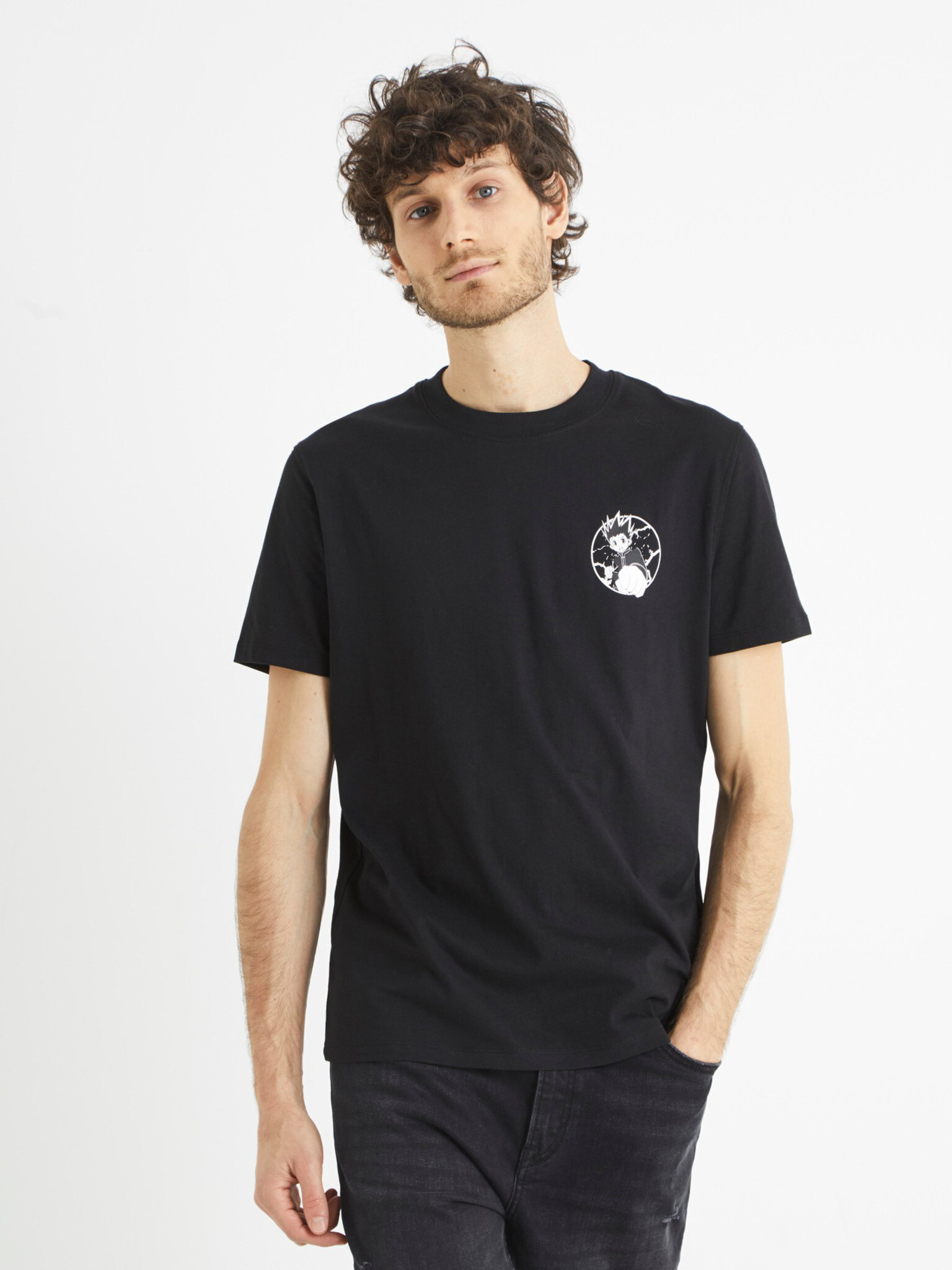 Celio Hunter x Hunter Tricou Negru - Pled.ro