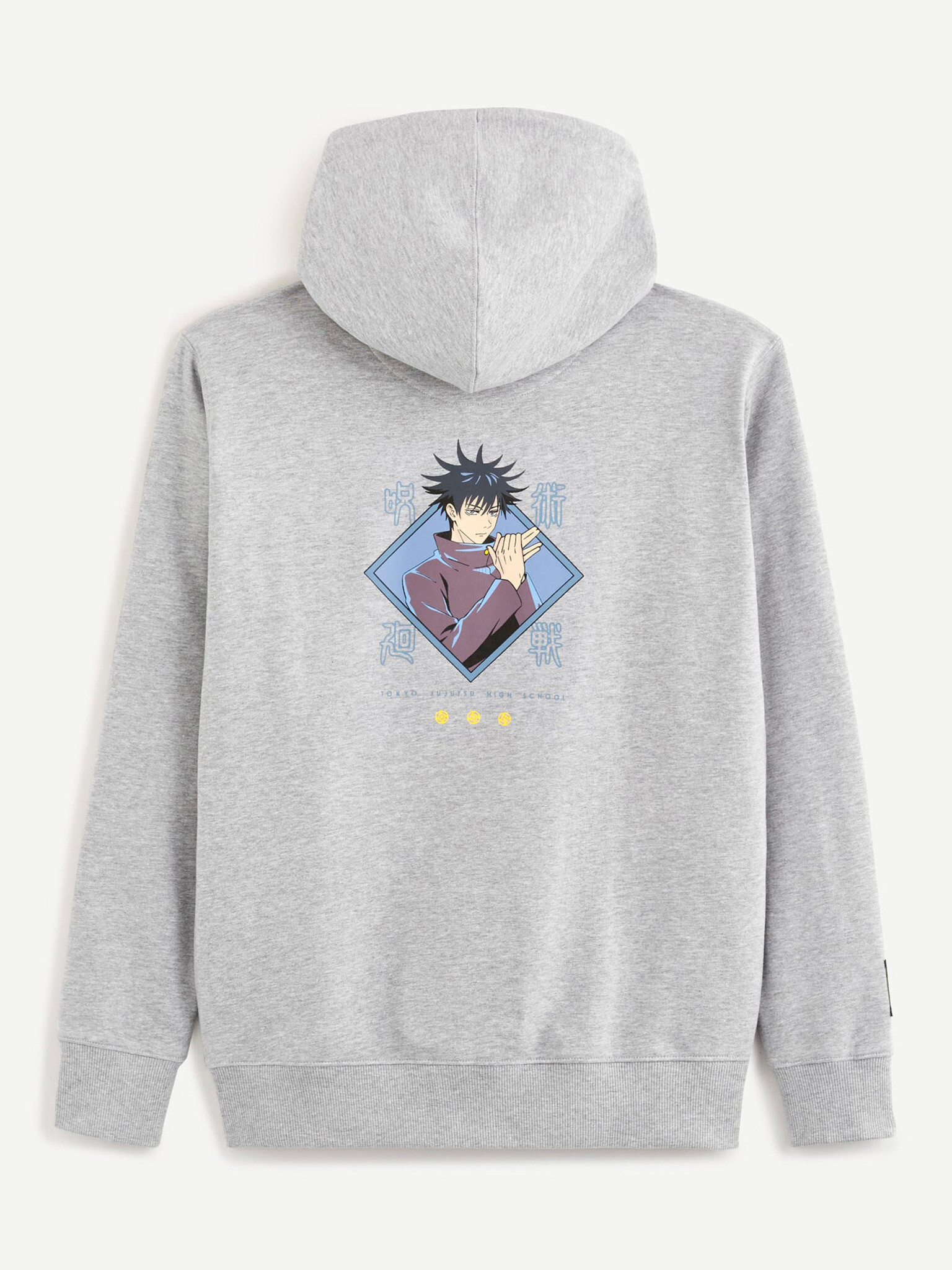 Celio Jujutsu Kaisen Hanorac Gri - Pled.ro