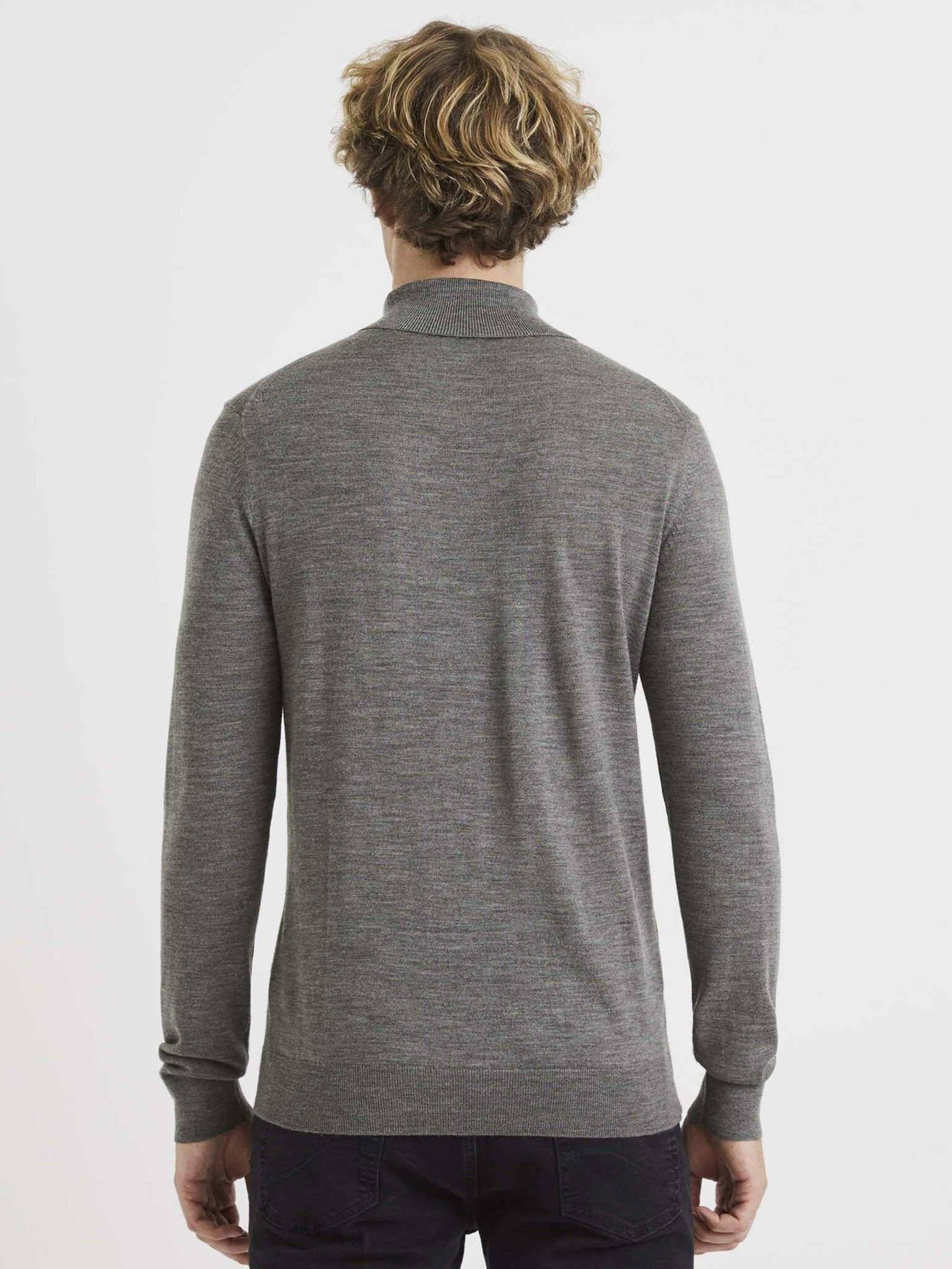 Celio Menos Turtleneck Gri - Pled.ro