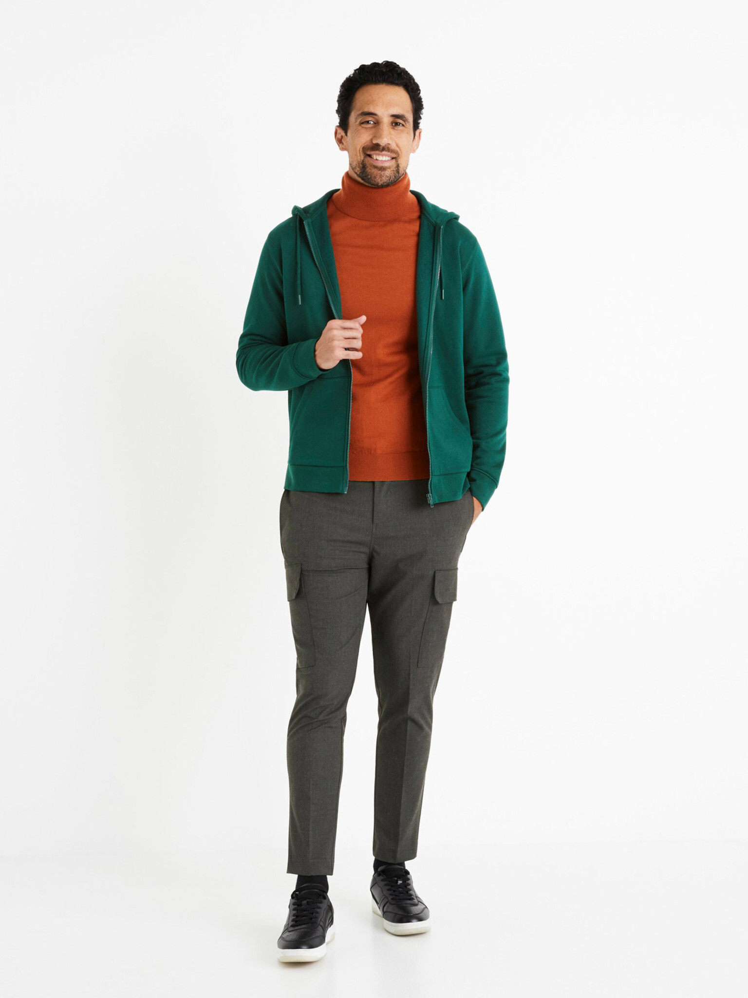 Celio Menos Turtleneck Portocaliu - Pled.ro