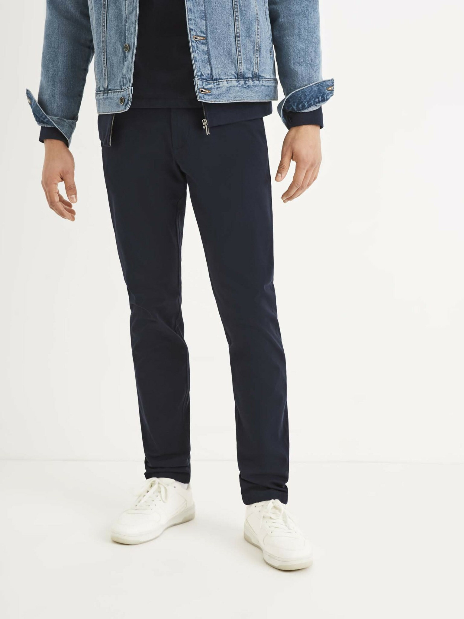 Celio Pantaloni Albastru - Pled.ro