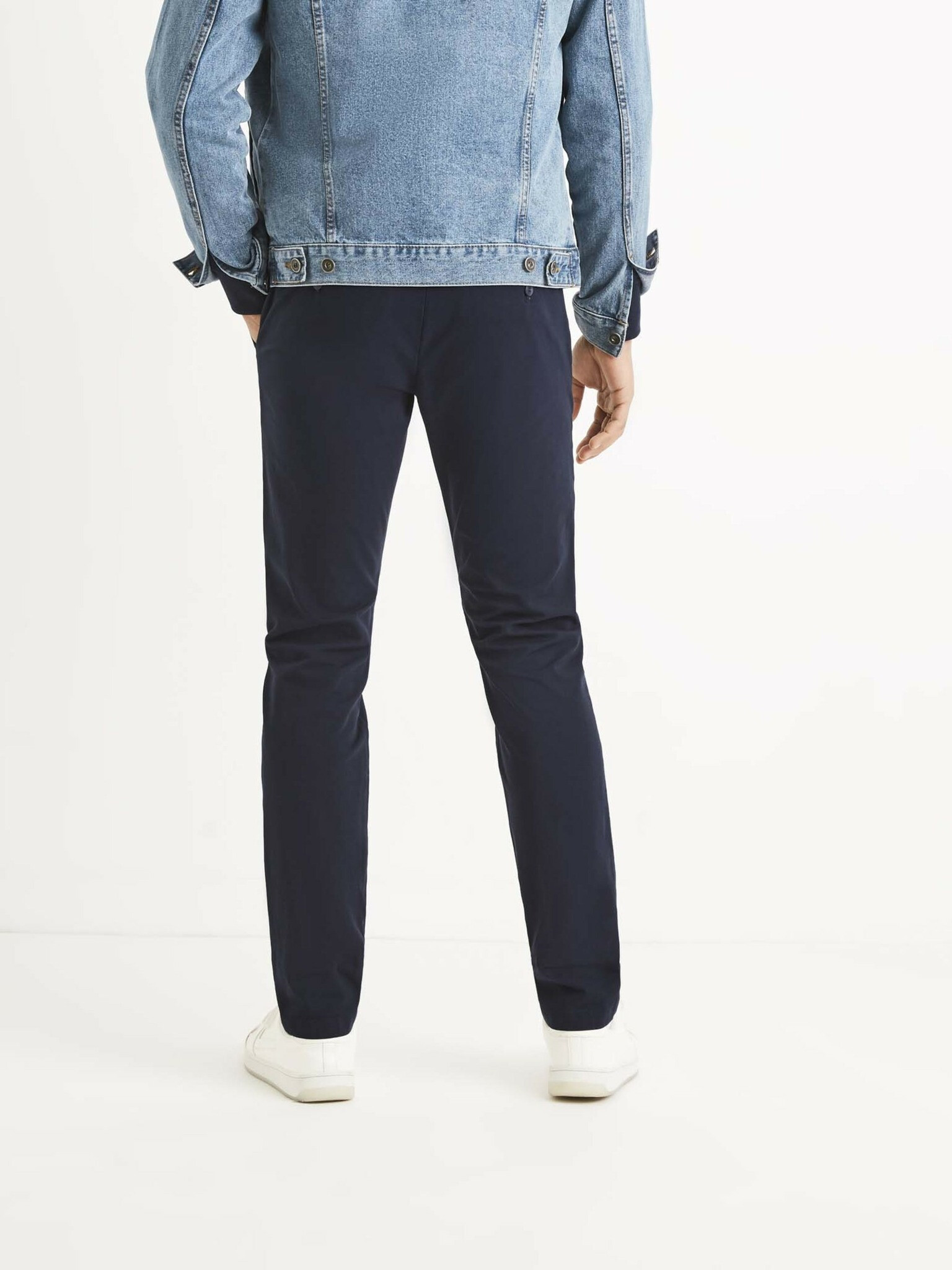 Celio Pantaloni Albastru - Pled.ro