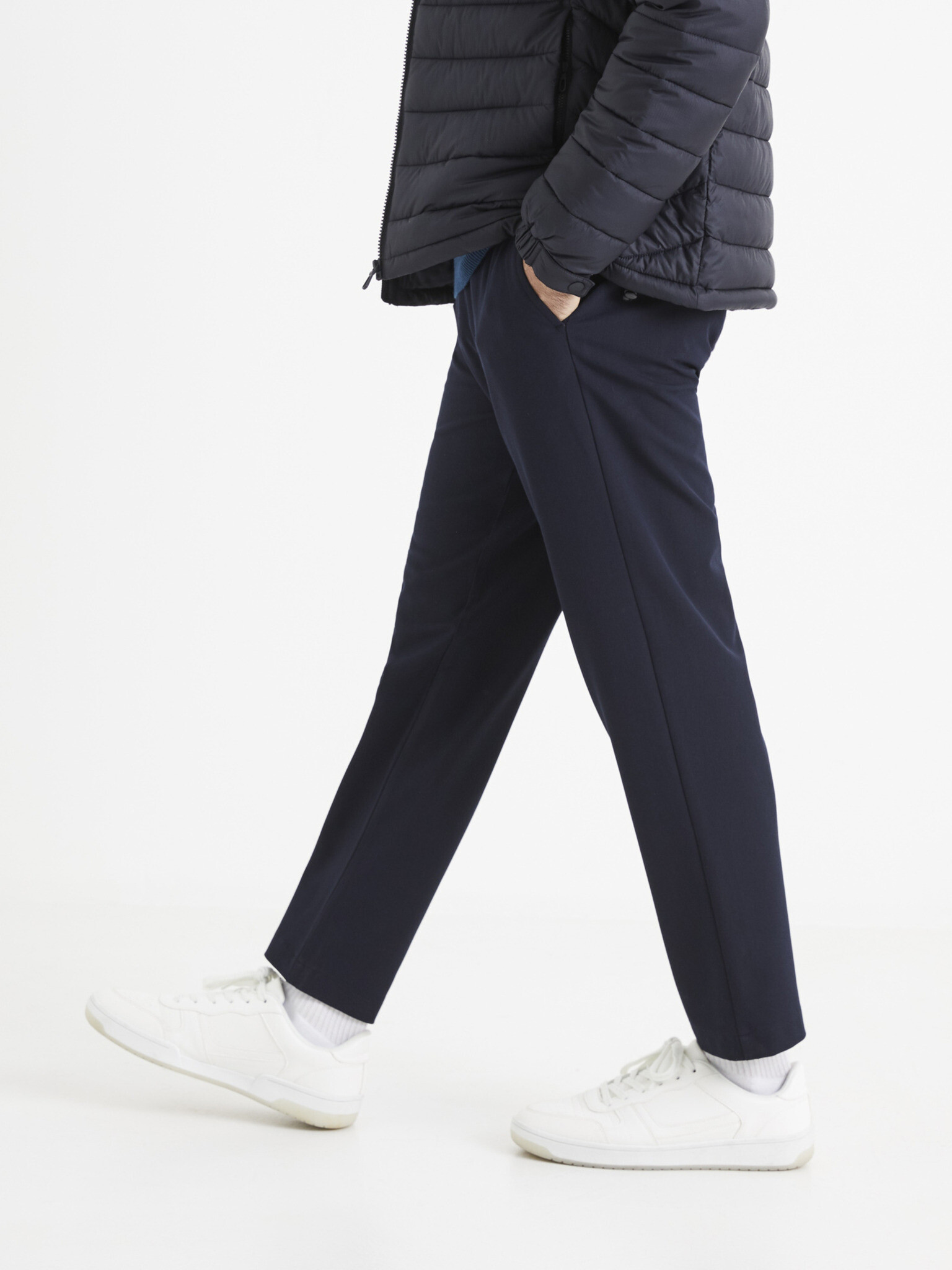 Celio Pantaloni Albastru - Pled.ro