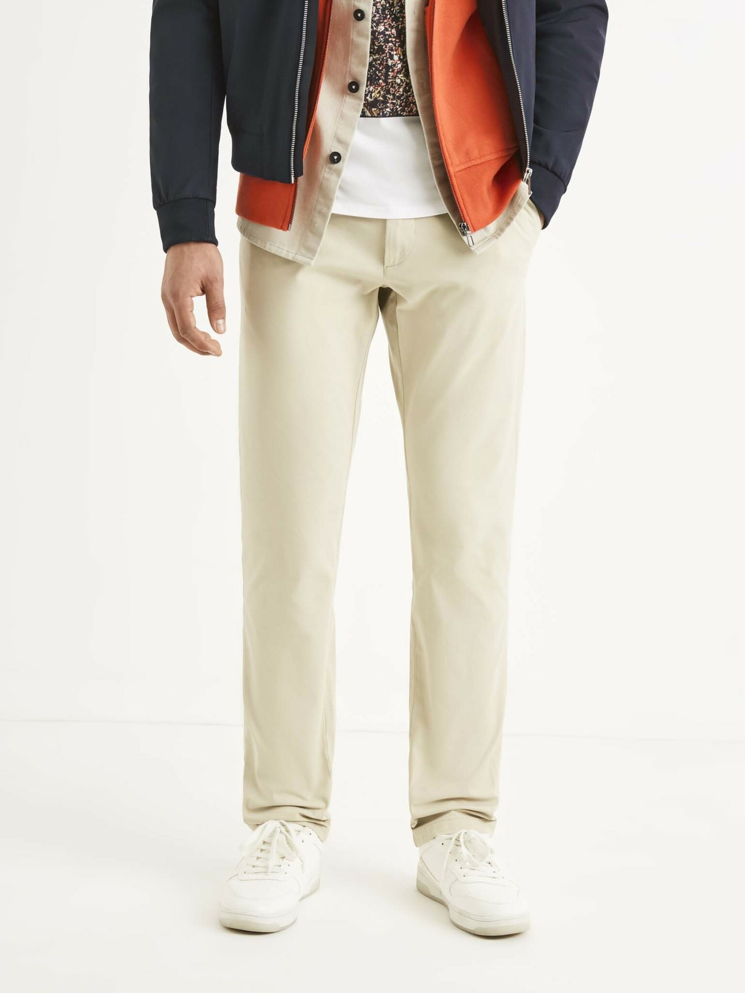 Celio Pantaloni Bej - Pled.ro